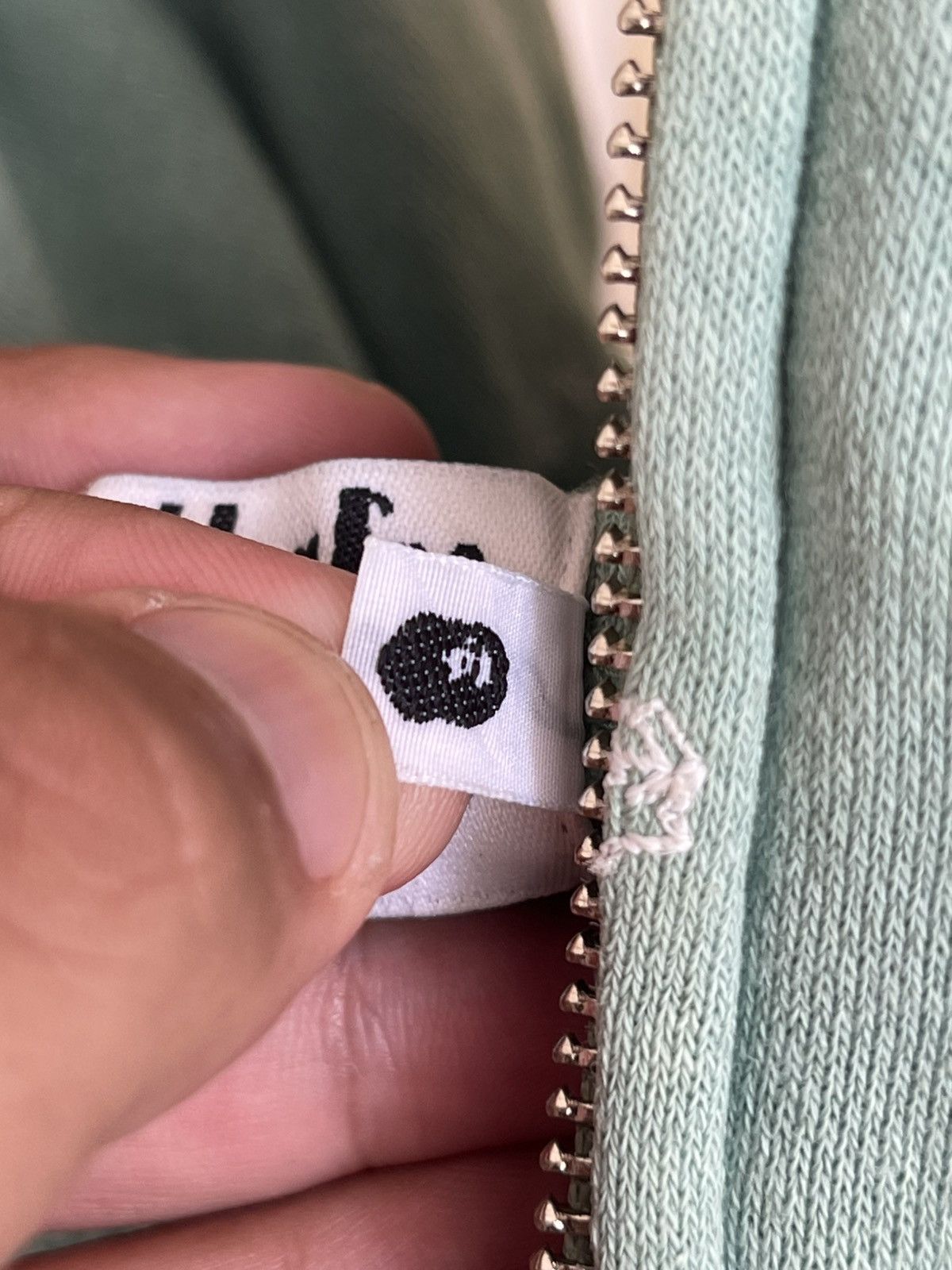 Bape Bape Bapesta All Over Logo Embroidery Full Zip Hoodie Size US L / EU 52-54 / 3 - 7 Thumbnail