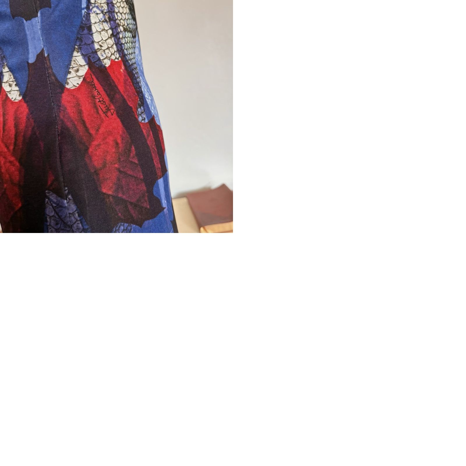 Just Cavalli Just Cavalli by Roberto Cavalli Printed Shift Dress Size 42 / US 6 Cap Sleeve Size M / US 6-8 / IT 42-44 - 9 Thumbnail