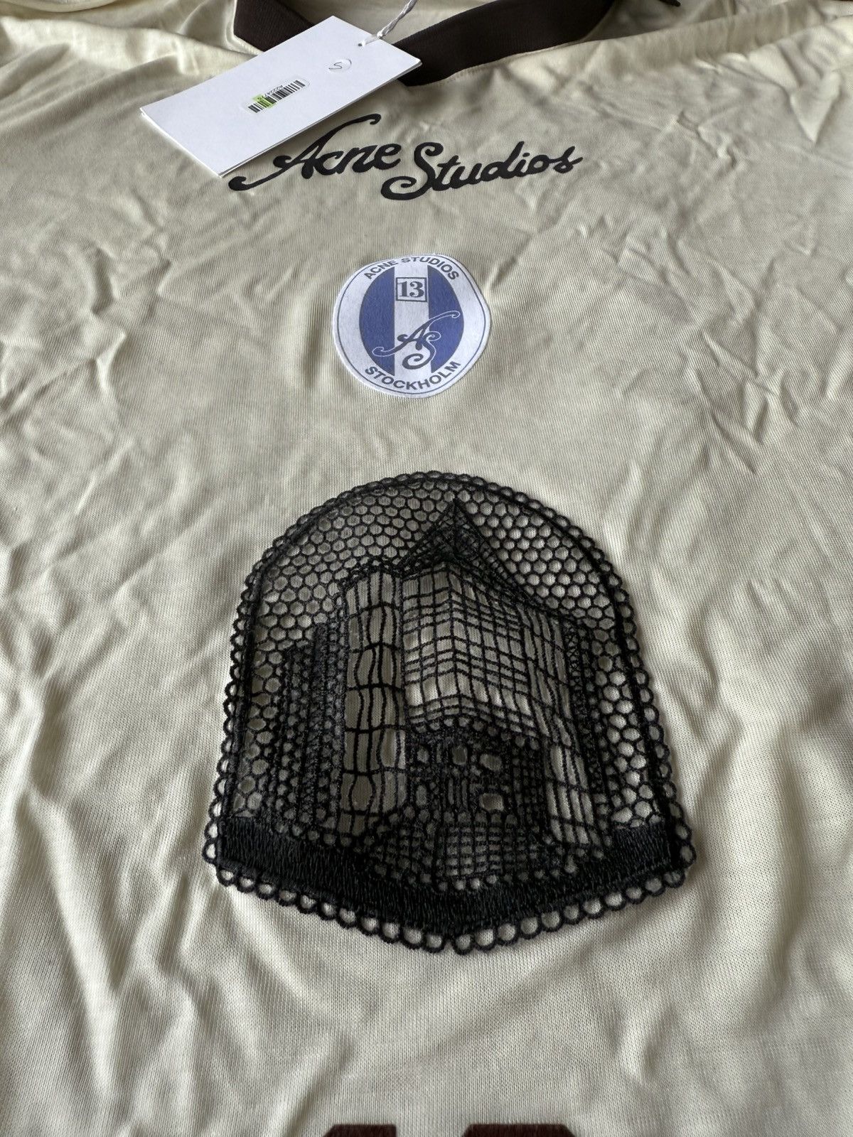 Acne Studios Embroidered Polo Jersey rare size Size US S / EU 44-46 / 1 - 5 Thumbnail
