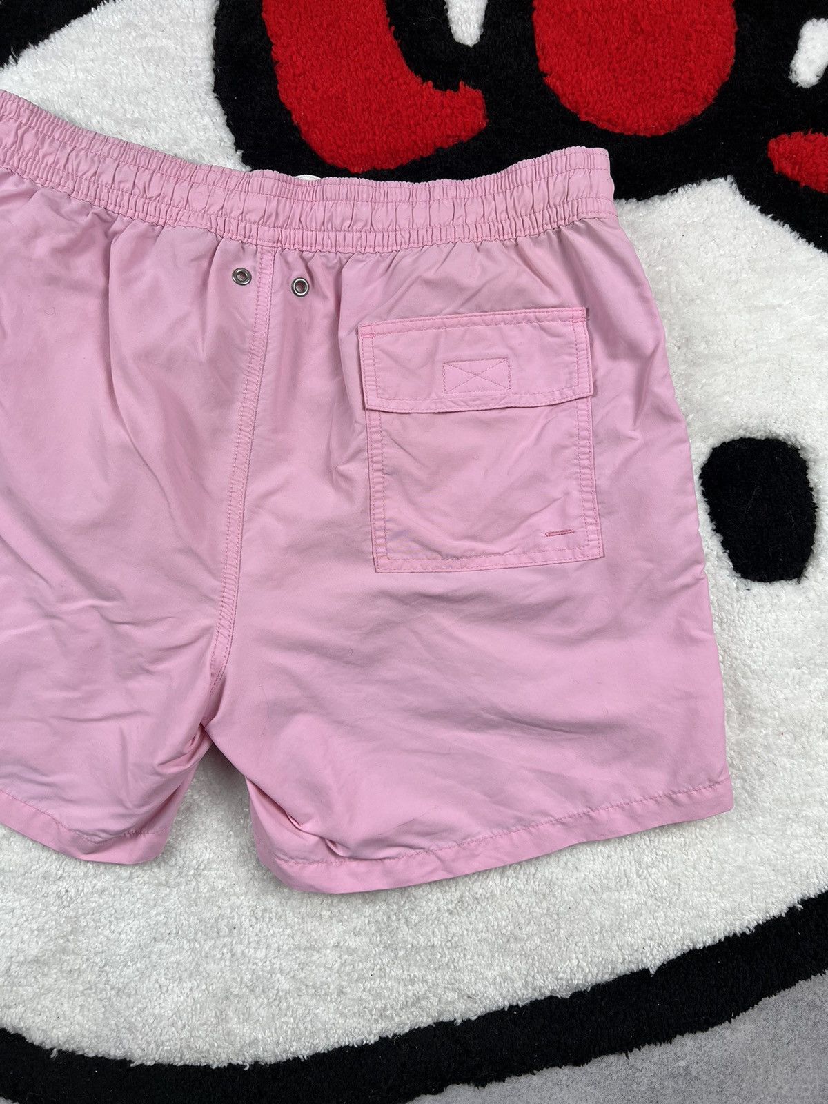 Ralph Lauren Crazy Polo Ralph Lauren Pink Y2K Nylon Shorts Size US 32 / EU 48 - 6 Thumbnail