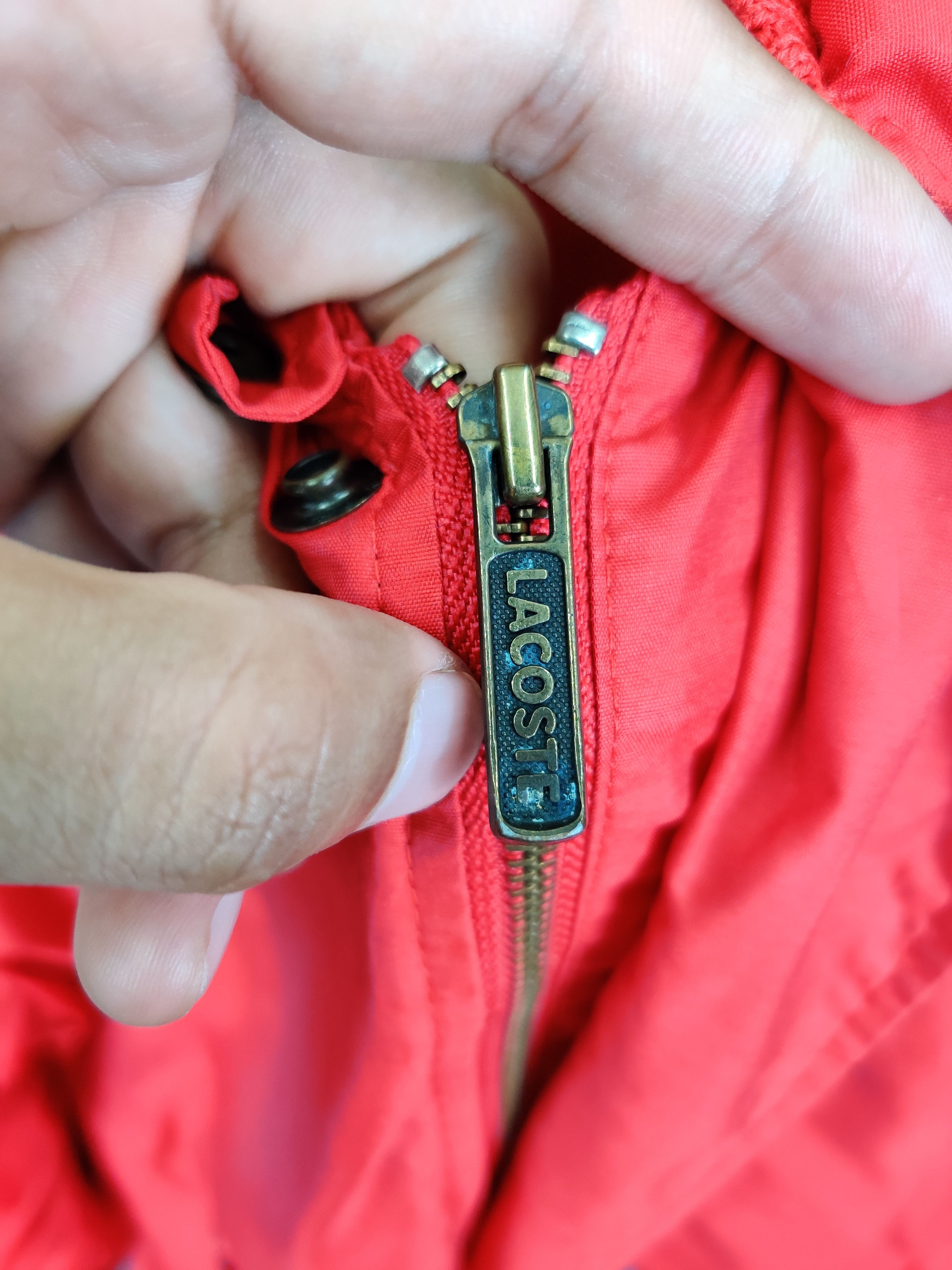 Lacoste Vintage Lacoste Zipper Bomber Jacket Size US M / EU 48-50 / 2 - 10 Thumbnail