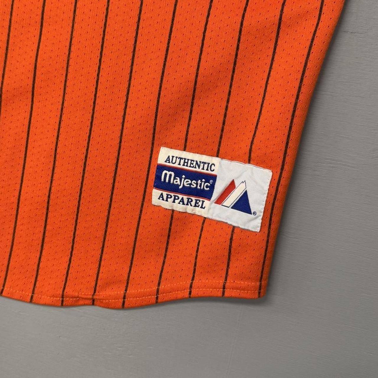 Majestic Vintage Georgetown Majestic Orange Baseball Jersey XL Size US XL / EU 56 / 4 - 3 Thumbnail
