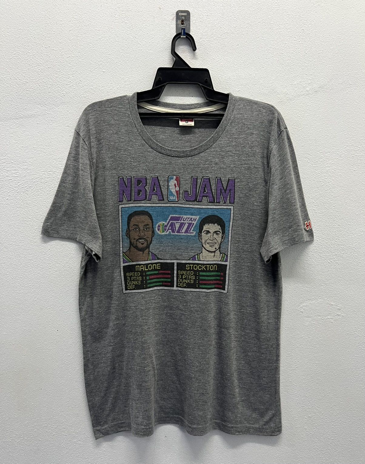 Homage × NBA × Vintage VINTAGE HOMAGE NBA JAM UTAH JAZZ SHIRT Size US L / EU 52-54 / 3 - 1 Thumbnail