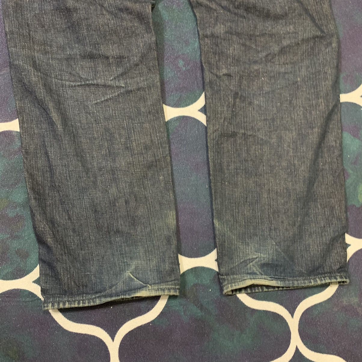 Evisu Vintage Fading Evisu Bush Pants Jeans White Paint Seagull Size US 30 / EU 46 - 3 Thumbnail