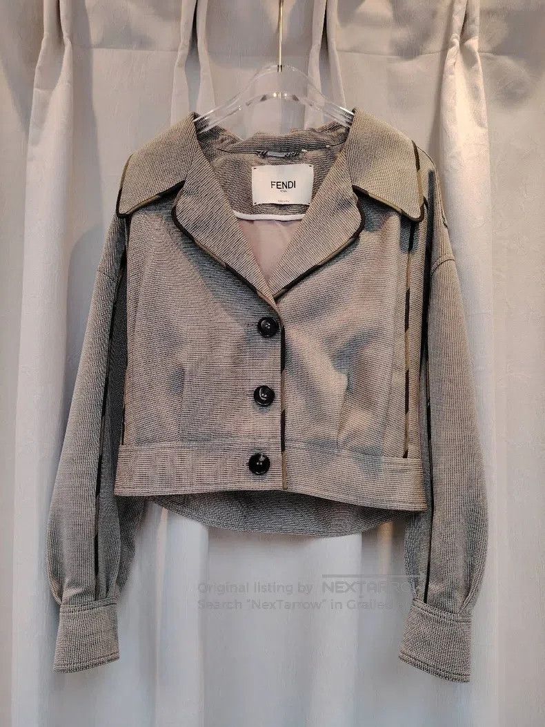 Fendi Fendi Belted High-Waist Jacket Size 4XL / US 24-26 - 1 Thumbnail