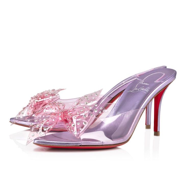 Christian Louboutin o1w1db10325 Sandals in Purple Size US 11 / IT 41 - 2 Thumbnail