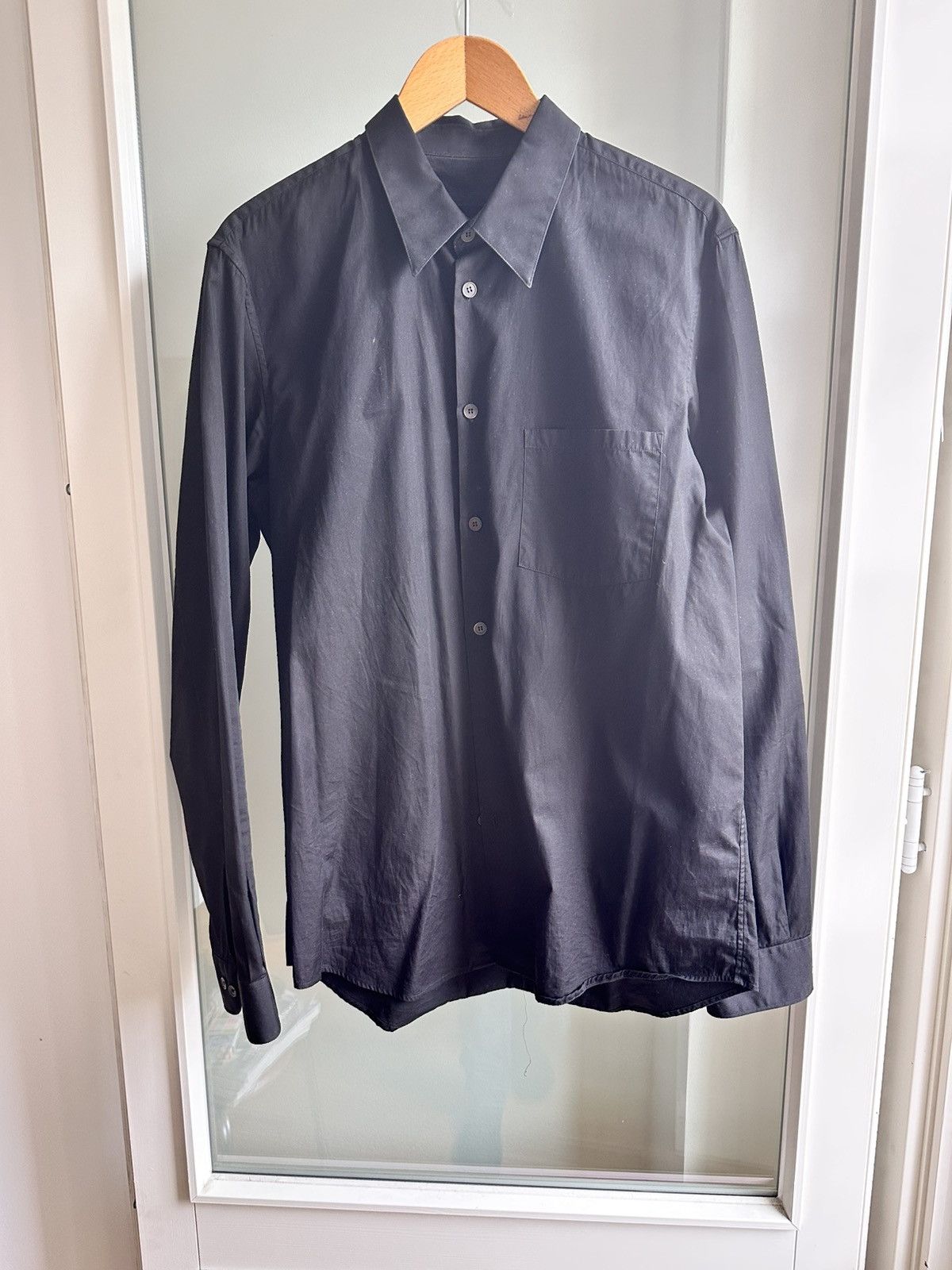 Helmut Lang Helmut Lang Shirt Black Size US L / EU 52-54 / 3 - 1 Thumbnail