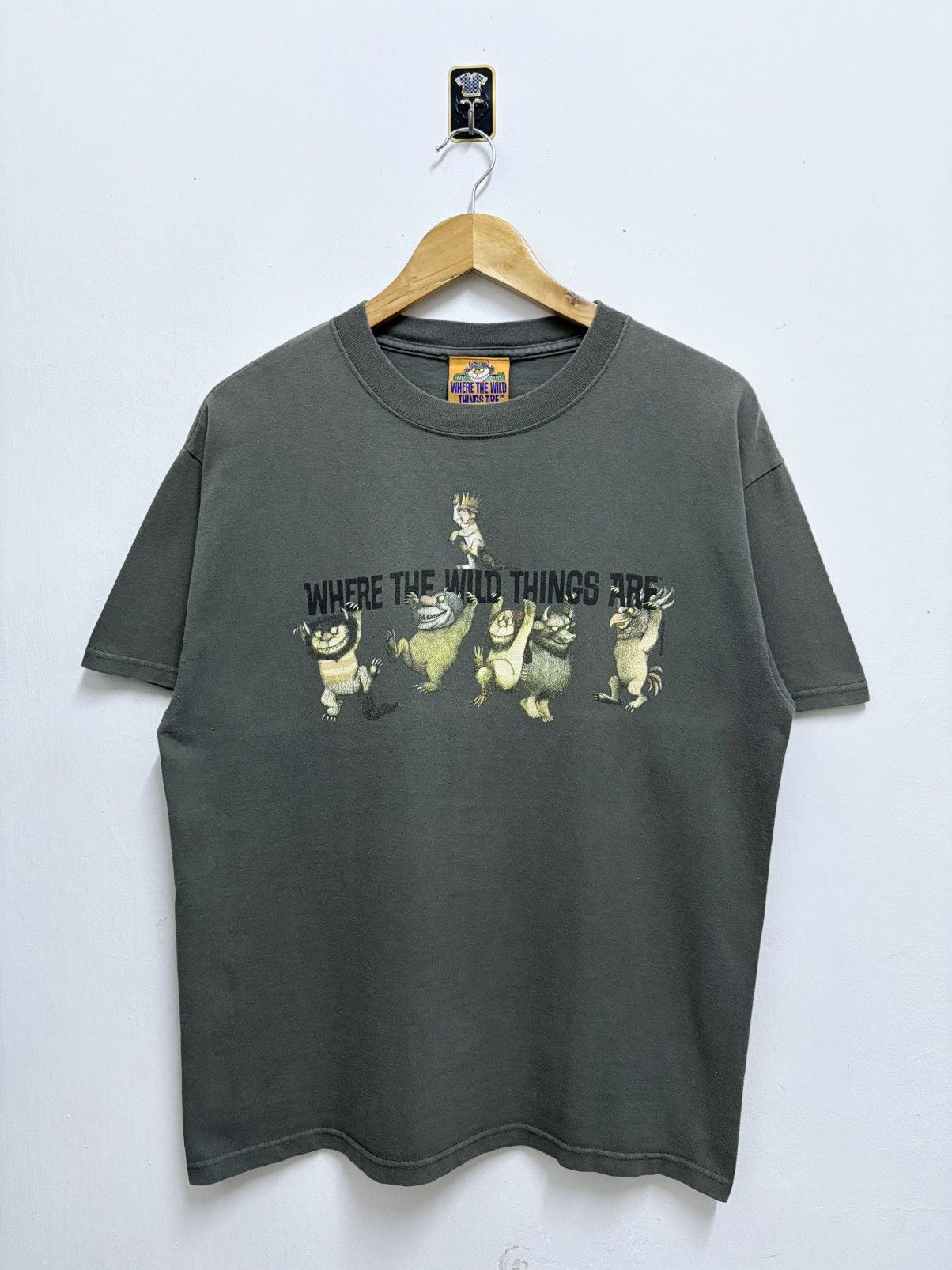 Vintage Vintage 90's Children Book Where the Wild Things Are T-Shirt Size US M / EU 48-50 / 2 - 1 Thumbnail