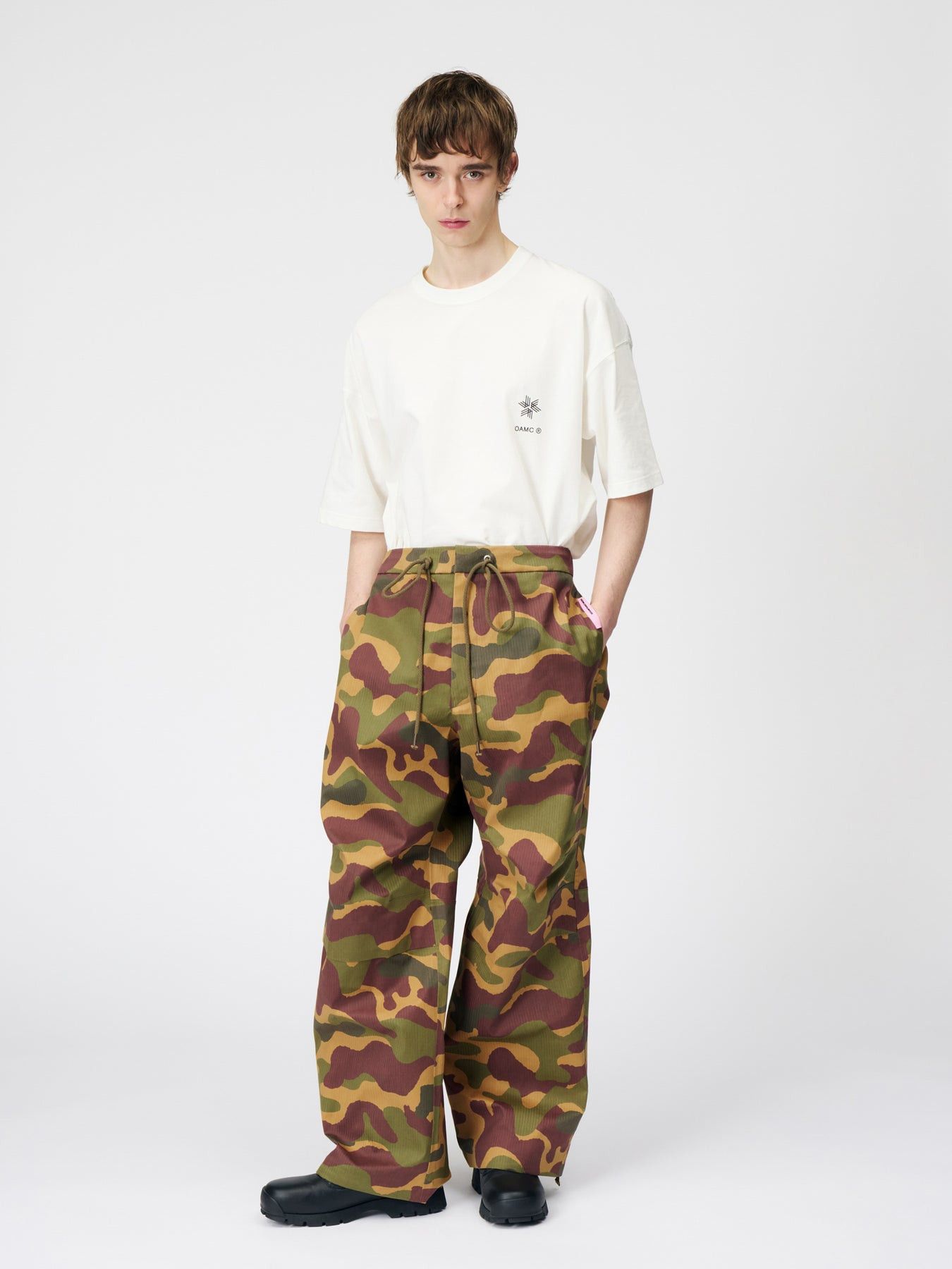 OAMC x Goldwin 3L Camo Trousers Wide Waterproof Membrane