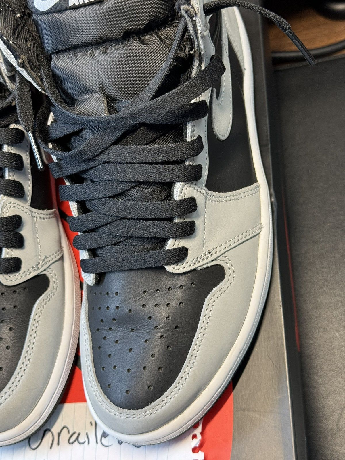 Jordan Brand × Nike Jordan 1 High - Shadow 2.0 - 8.5M — Almost New Condition Size US 8.5 / EU 41-42 - 3 Thumbnail