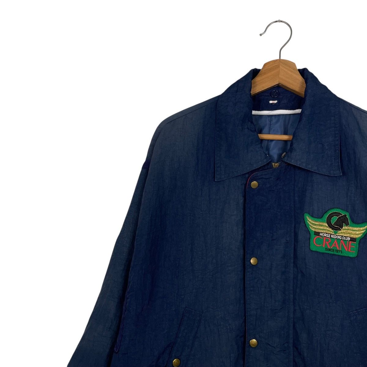 Japanese Brand Vintage Crane Horse Riding Club Bomber Jacket Size US M / EU 48-50 / 2 - 6 Thumbnail
