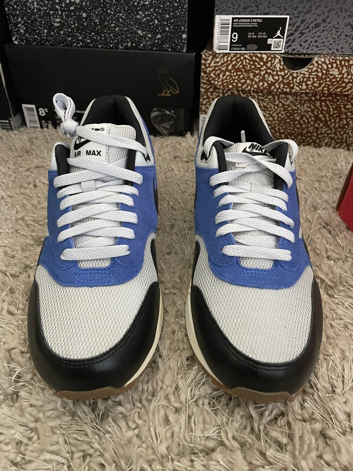 Nike Air Max 1 Essentials ‘Lyon Blue’ sz 9.5 Size US 9.5 / EU 42-43 - 4 Thumbnail