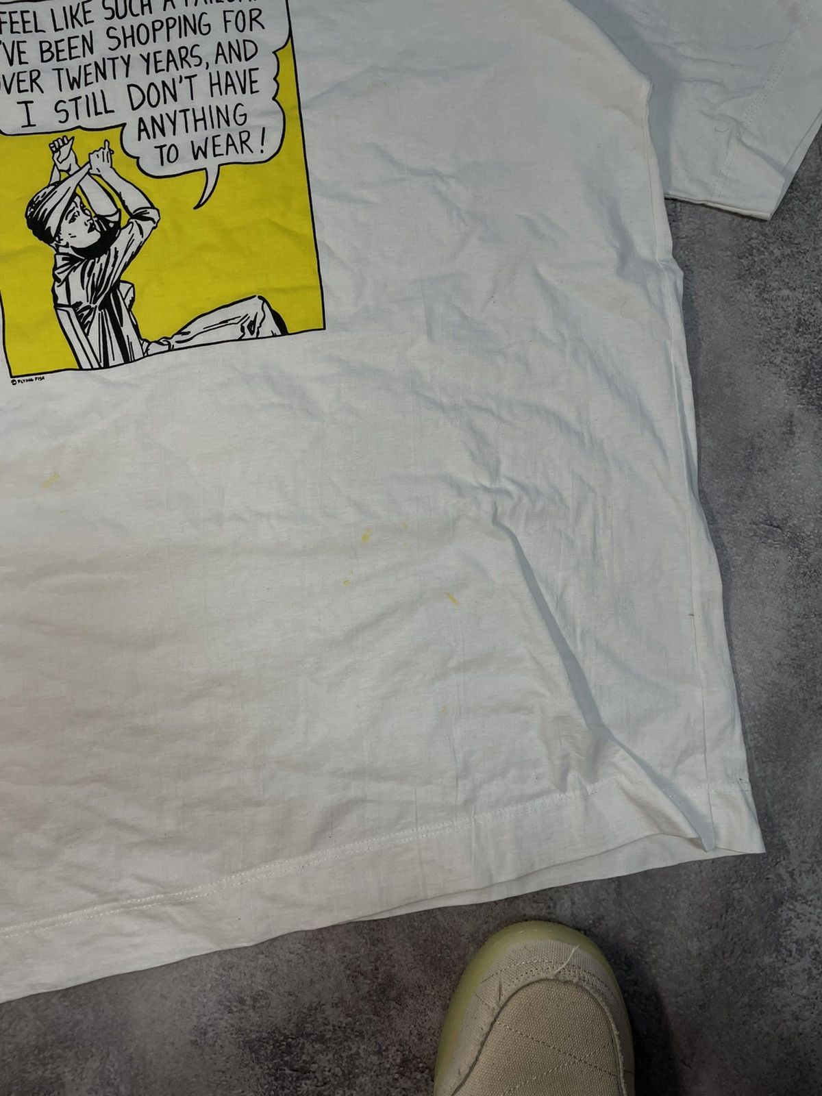 Vintage Vintage Roy Lichtenstein Tee Flying Fish LA Size US XL / EU 56 / 4 - 4 Thumbnail