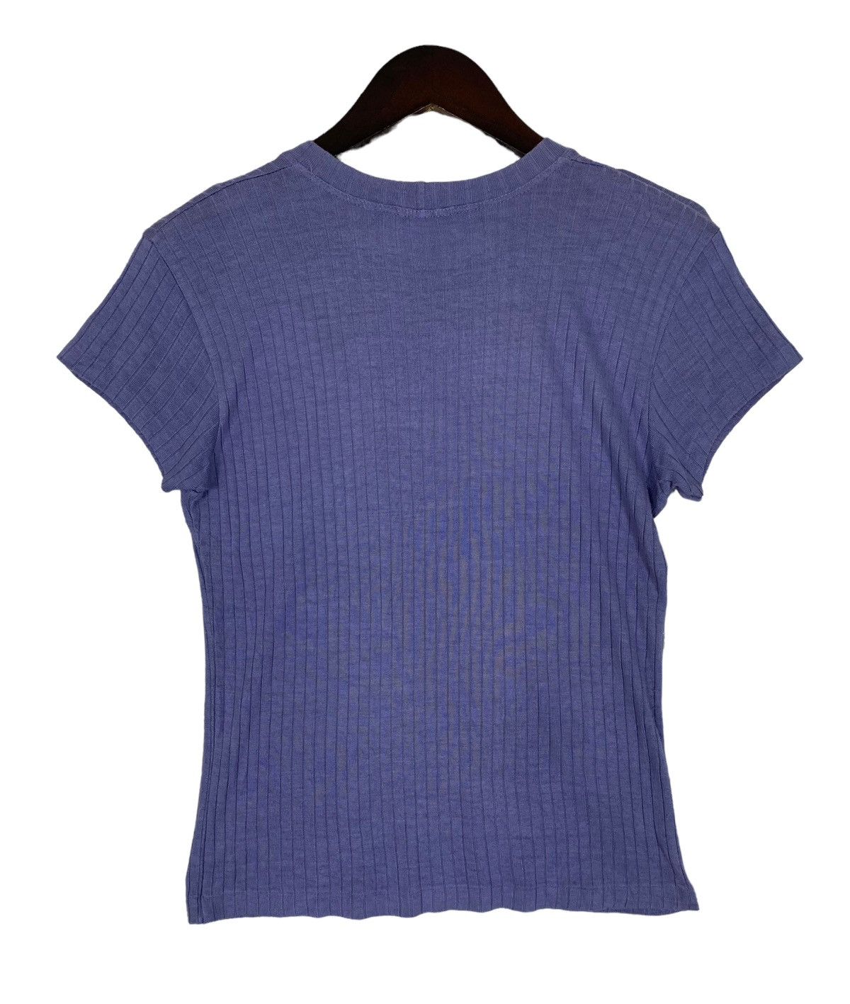 Designer × agnes b. Agnes B Paris Shirt Colour Purple Size Xs Women Size XS / US 0-2 / IT 36-38 - 2 Thumbnail