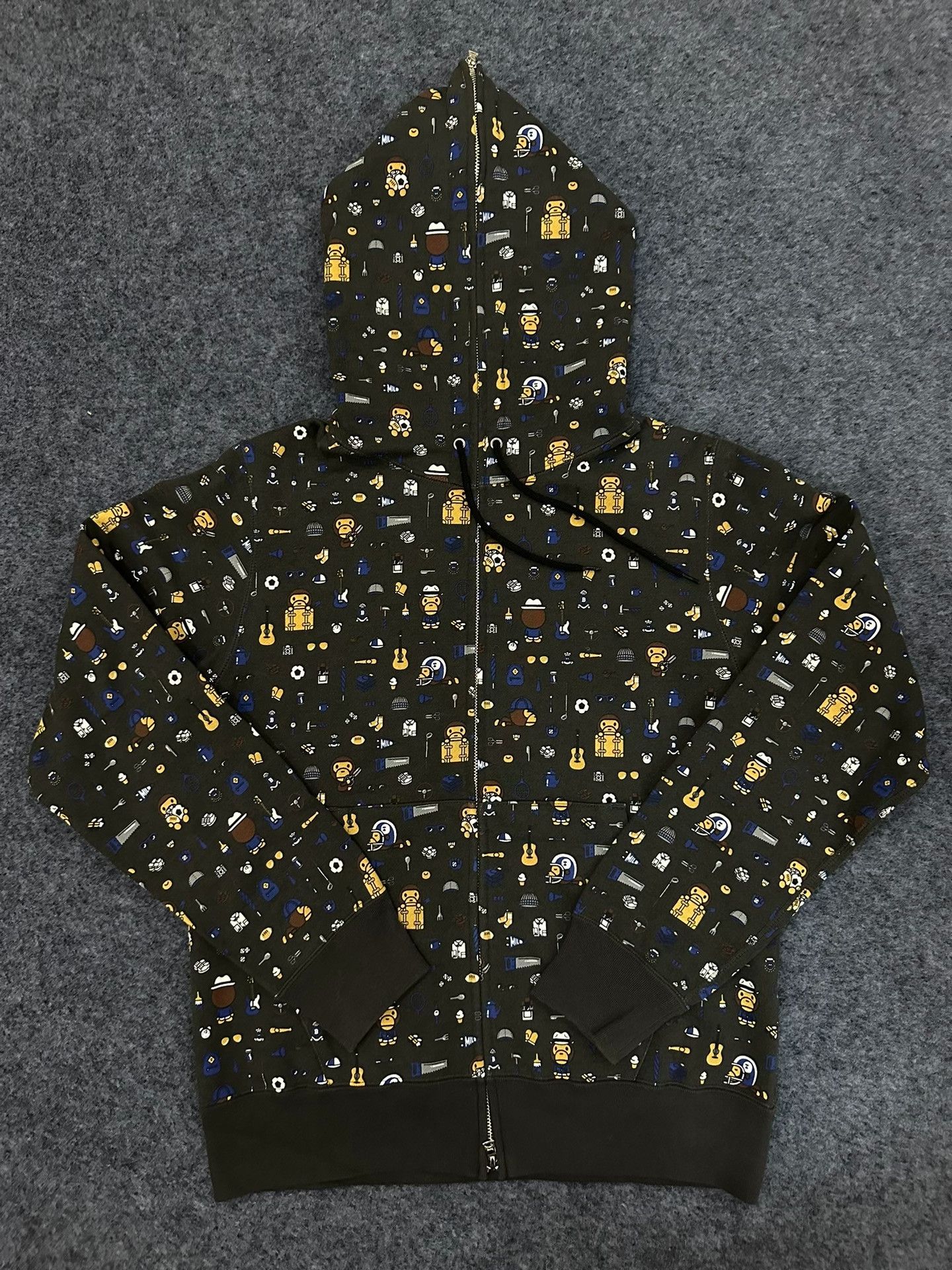 Bape Bape I O Multi Shark Sweatshirt Size US M / EU 48-50 / 2 - 1 Thumbnail