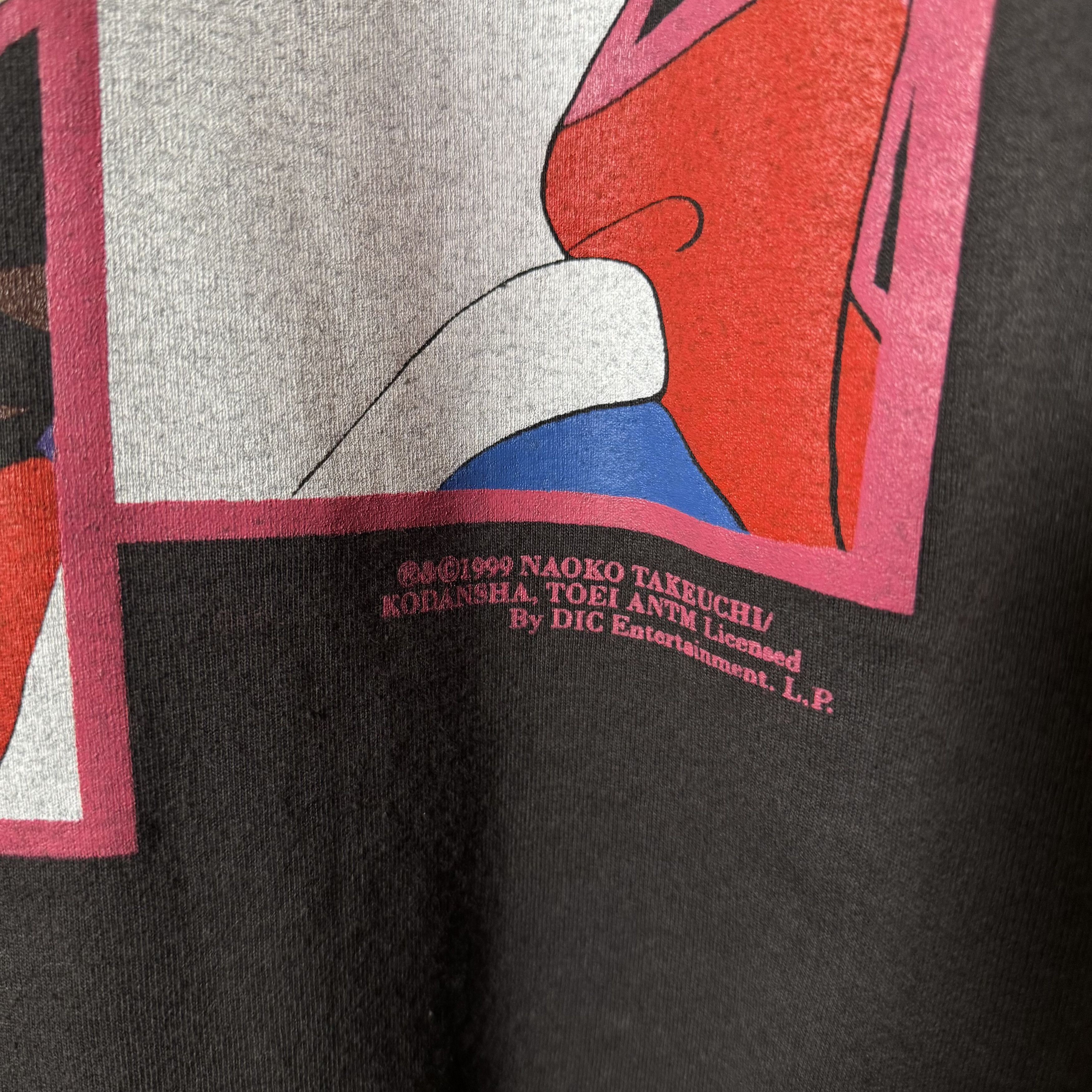 Vintage Vintage 1999 Sailor Moon Anime tee Size US XL / EU 56 / 4 - 4 Thumbnail