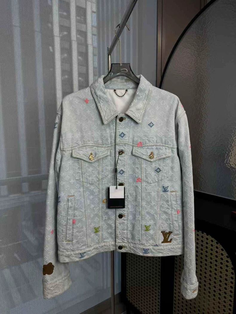 Louis Vuitton Louis Vuitton Tyler co-branded vintage denim jacket Size US L / EU 52-54 / 3 - 1 Thumbnail