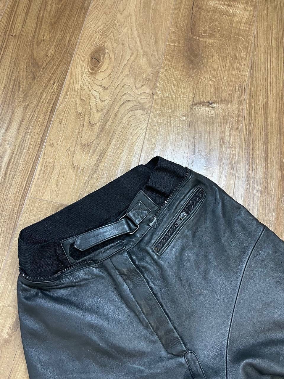 Vintage Vintage 90’s Y2K Style Moto Genuine Leather Pants Trousers Size US 30 / EU 46 - 6 Thumbnail