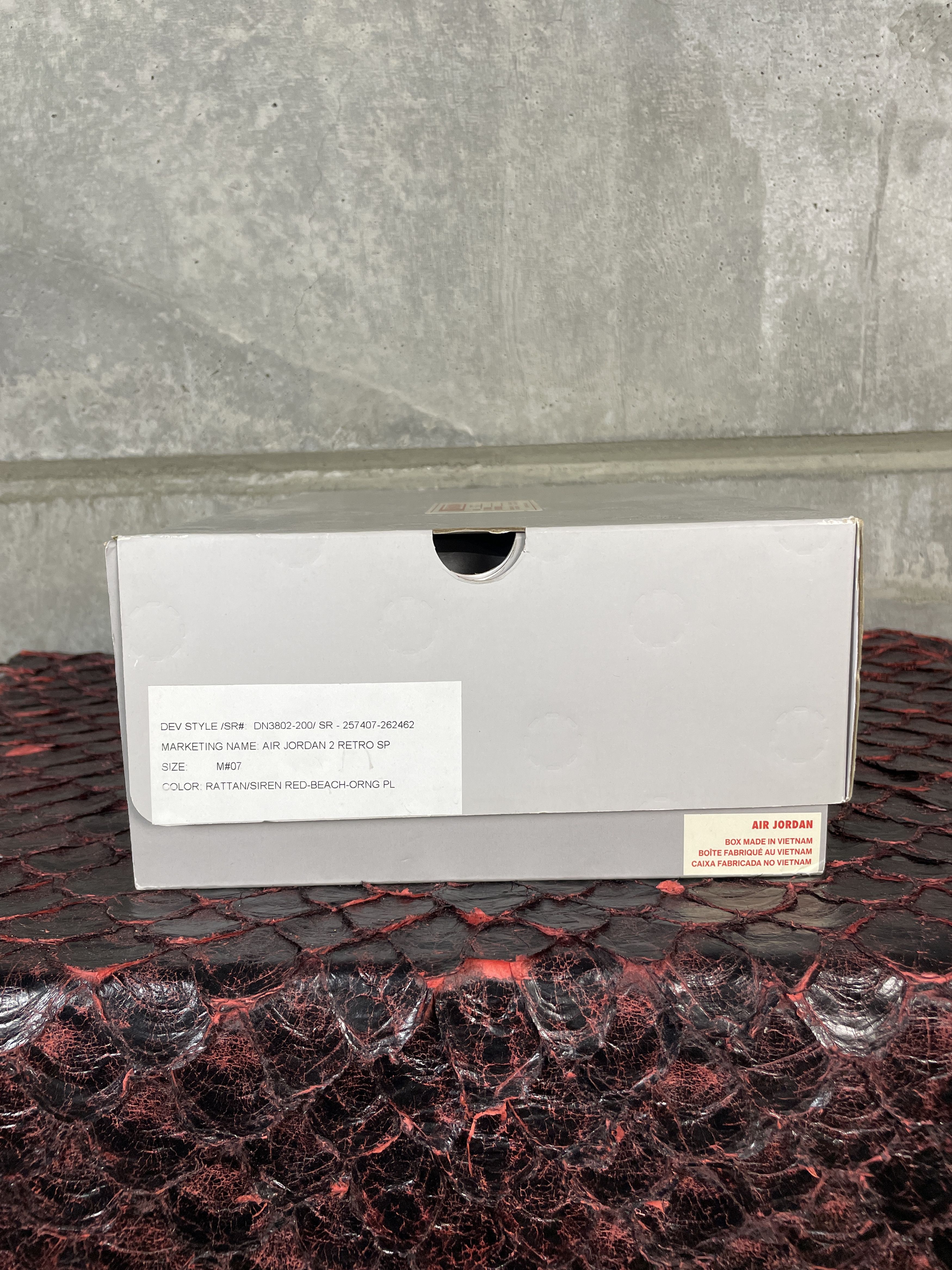 Jordan Brand Jordan 2 Retro SP "Union - Rattan" PROMO SAMPLE Size US 7 / EU 40 - 2 Thumbnail