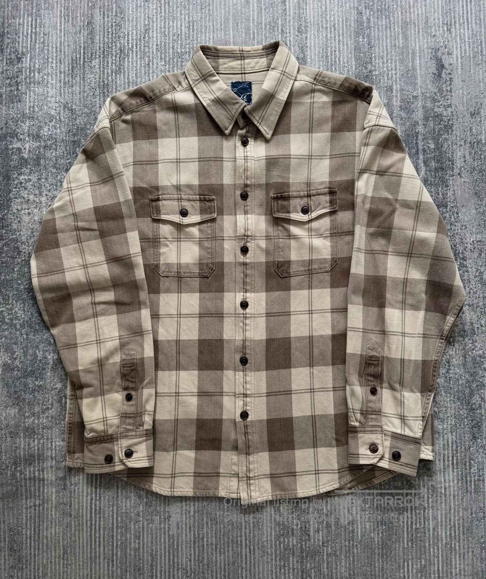 Visvim visvim ict lumber shirt with mud dye design. Size US M / EU 48-50 / 2 - 1 Thumbnail