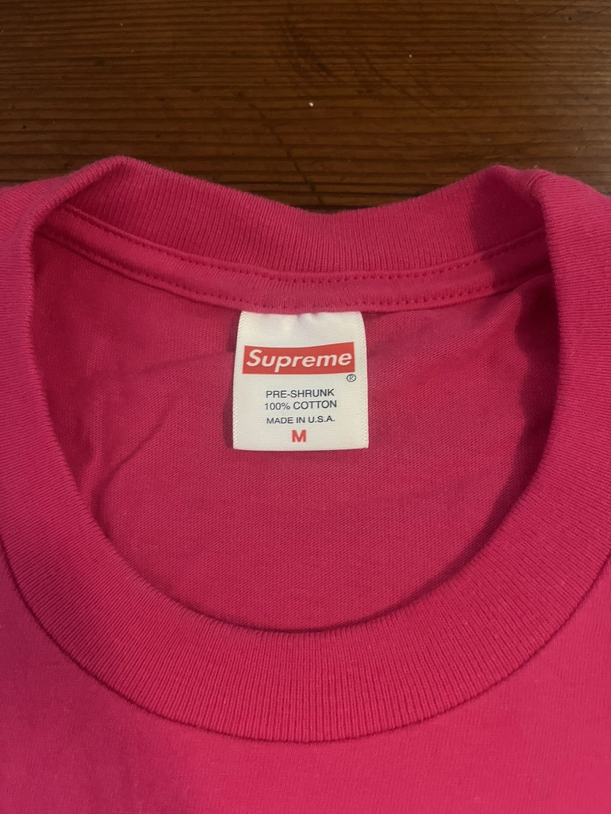 Supreme Supreme Arabic Tee Size US M / EU 48-50 / 2 - 3 Thumbnail