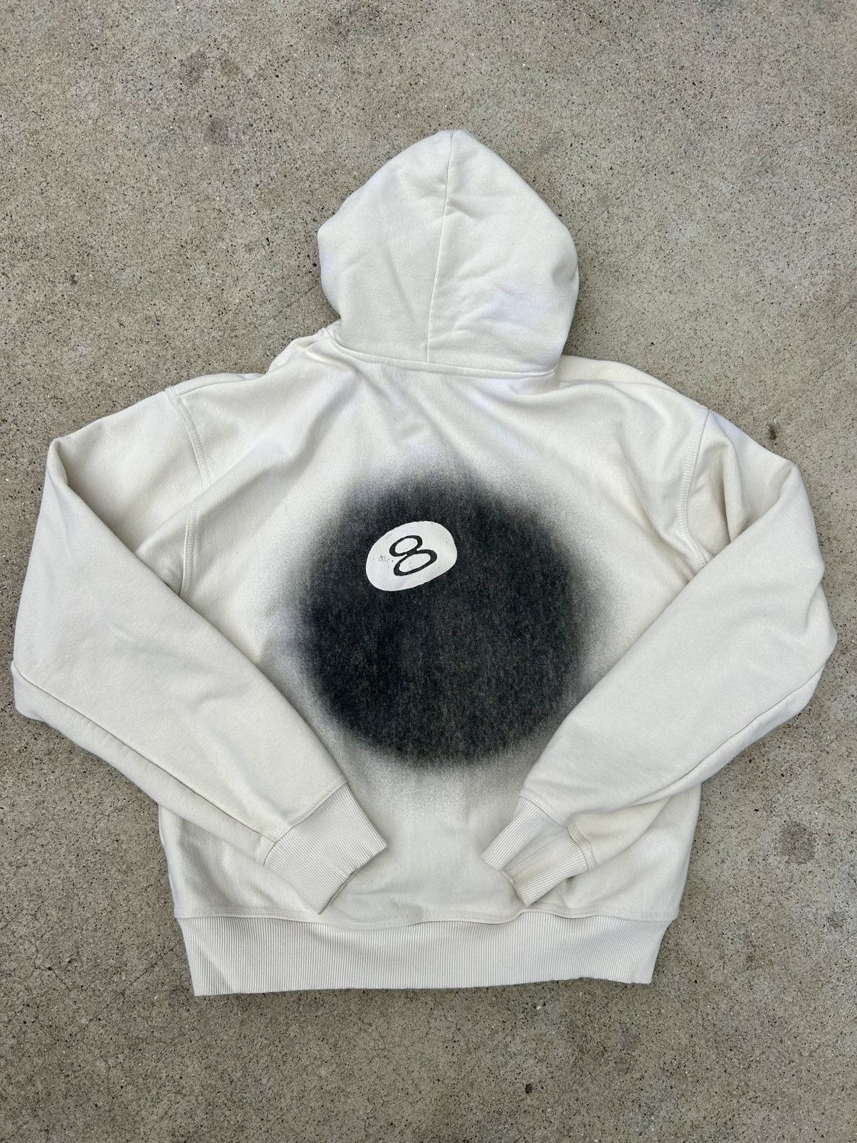 8 Ball Fade Hoodie Stussy | Grailed