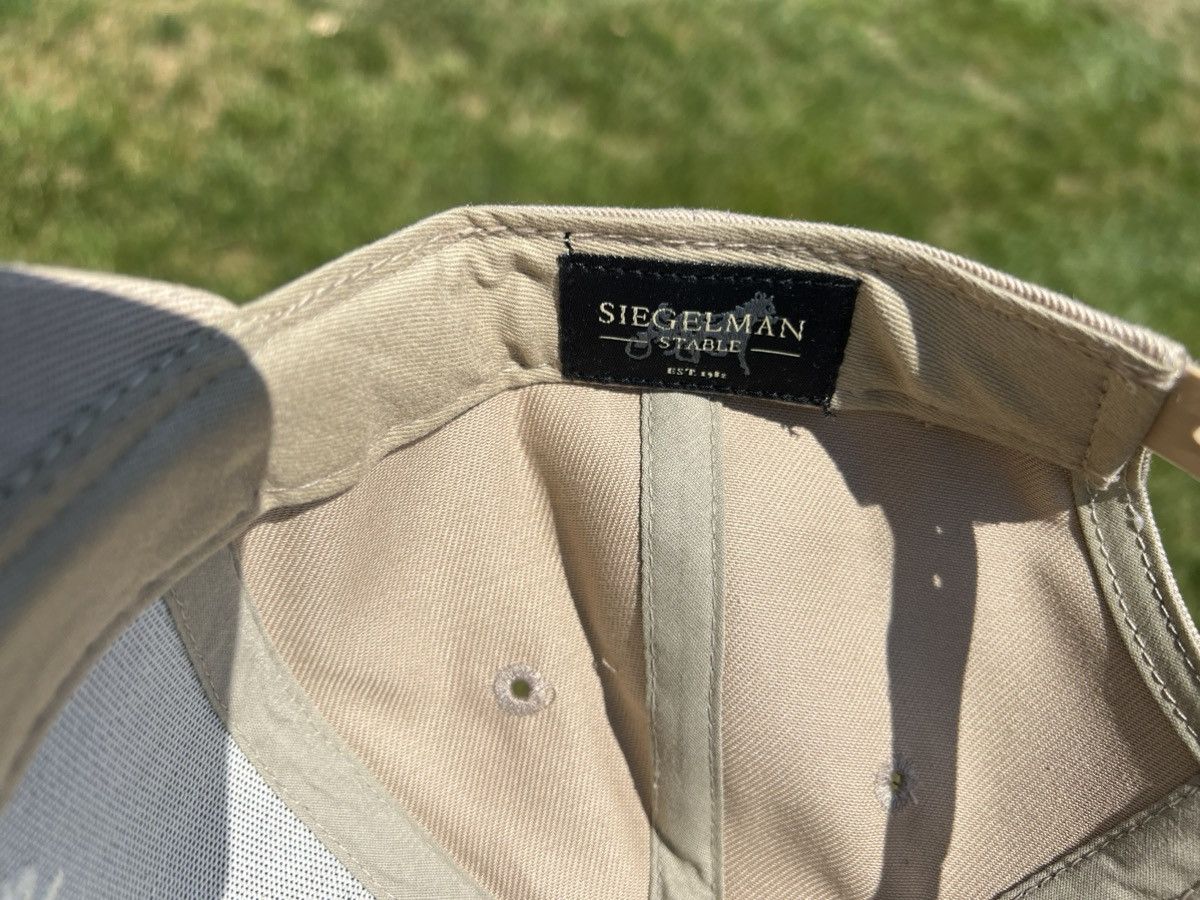 Siegelman Stable Siegelman Stable Khaki Ivory Snapback Hat Size ONE SIZE - 5 Thumbnail