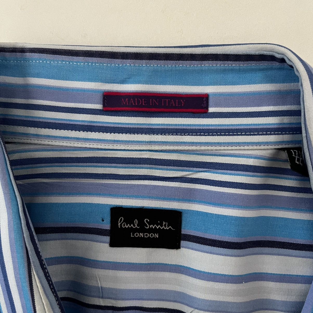 Paul Smith Paul Smith London Stripped French Cuff Button Up 17.5/44 Size US L / EU 52-54 / 3 - 7 Thumbnail