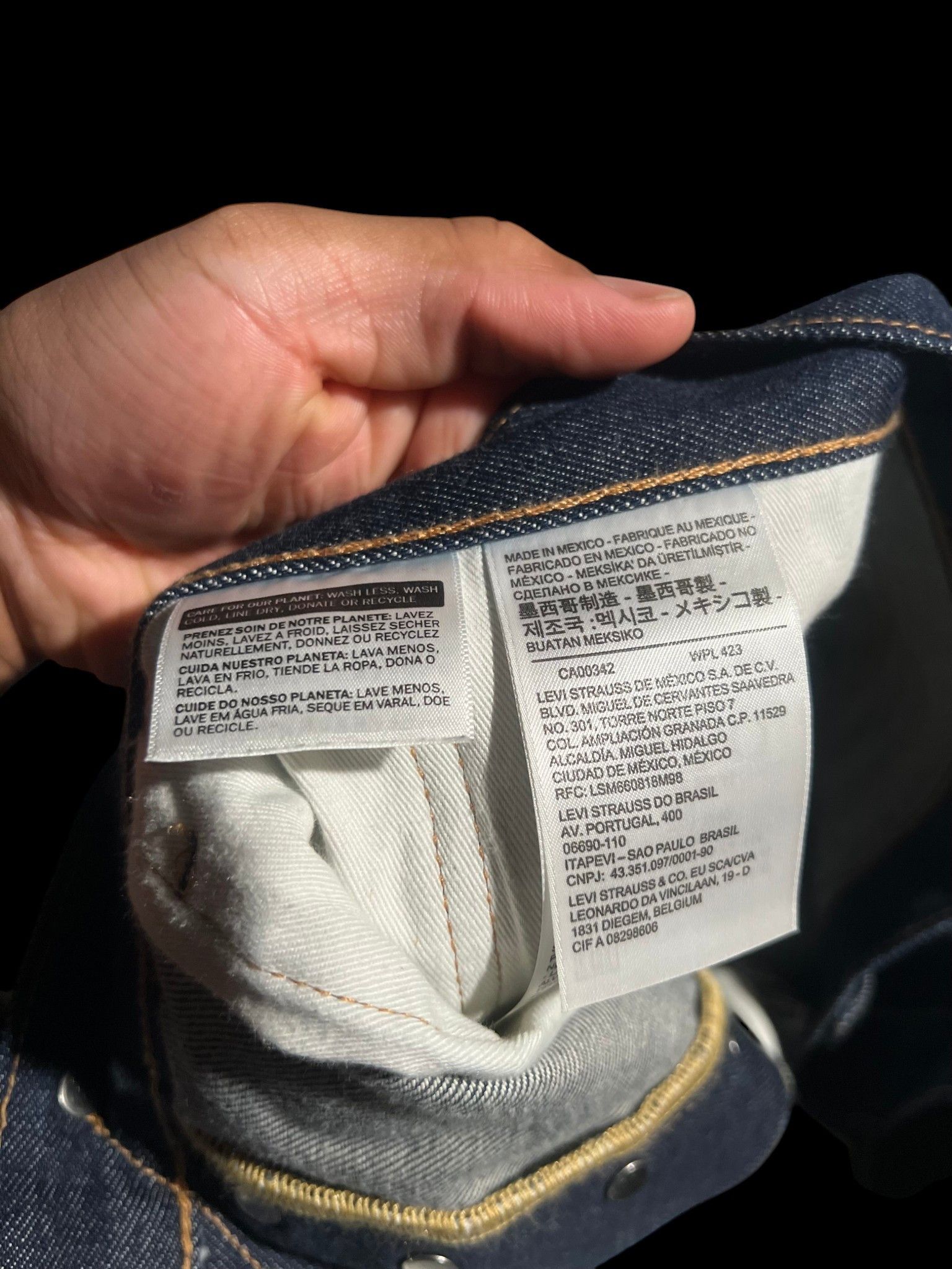 DENIM TEARS Denim Tears Selvedge Denim Size US 34 / EU 50 - 4 Thumbnail