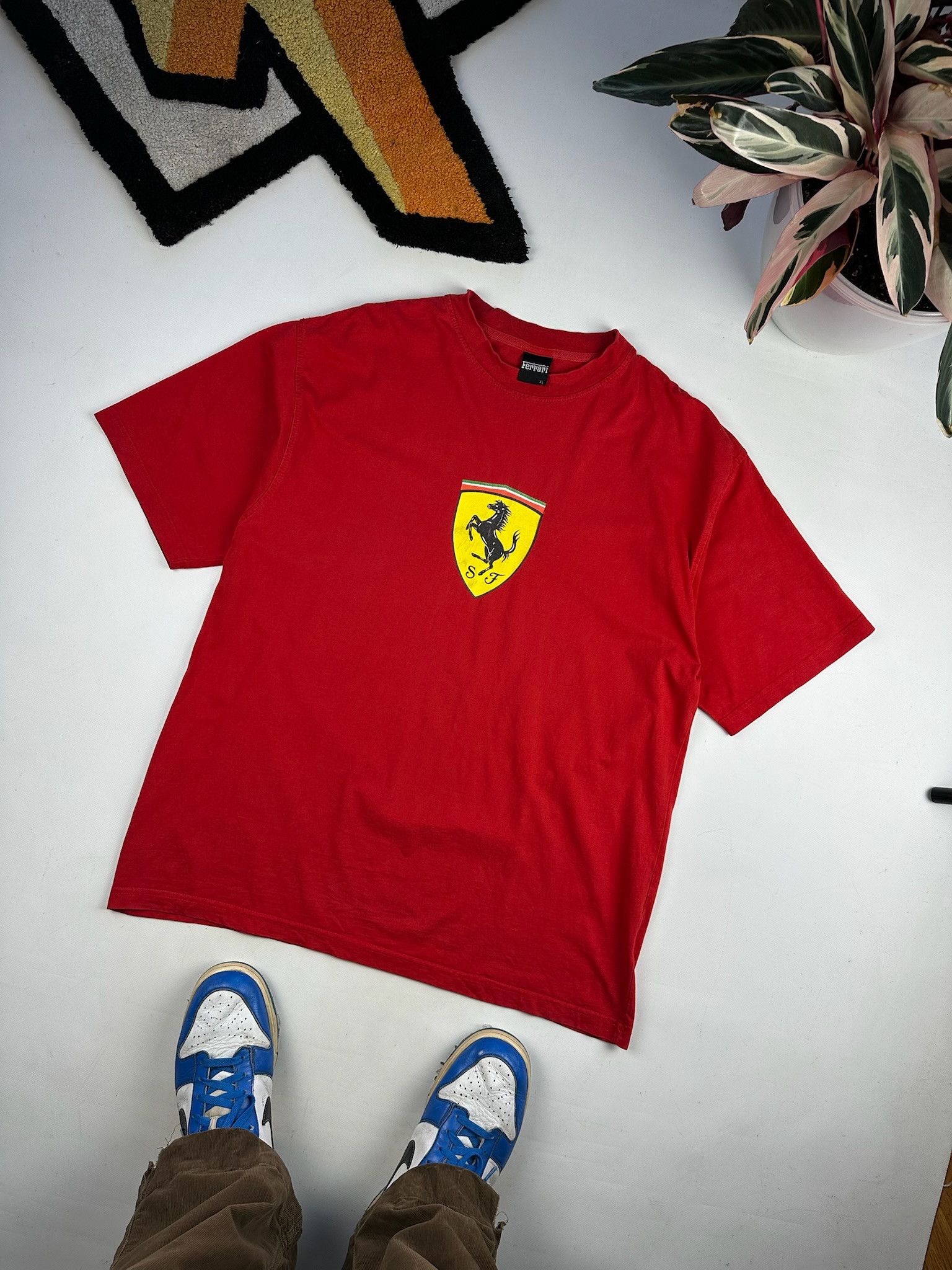 Ferrari Vintage Ferarri Tshirt Racing 90s Size US XL / EU 56 / 4 - 2 Thumbnail