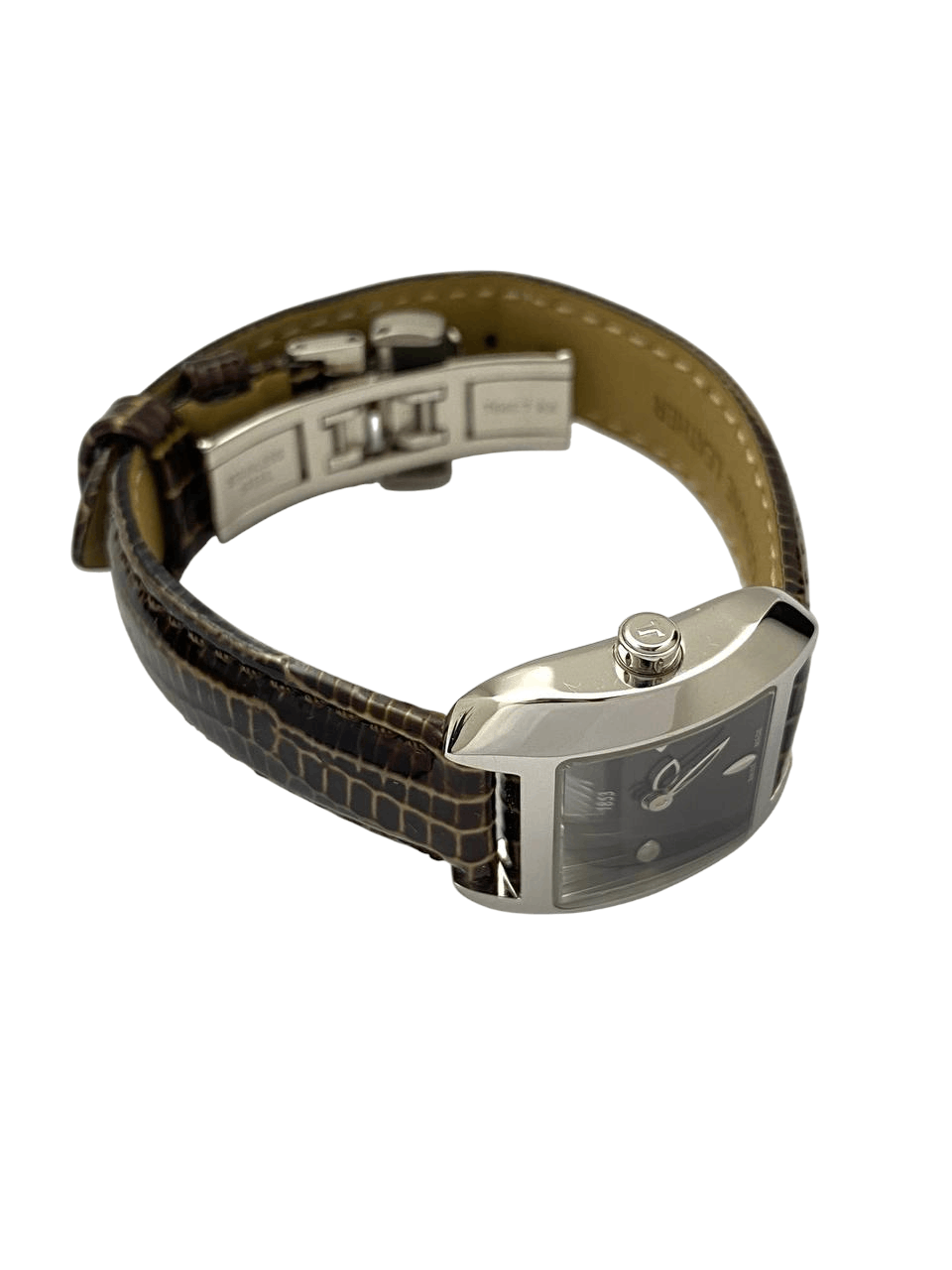 Tissot Tissot T Wave Square Steel Bracelet Quartz Swiss Wrist Watch Size ONE SIZE - 8 Thumbnail