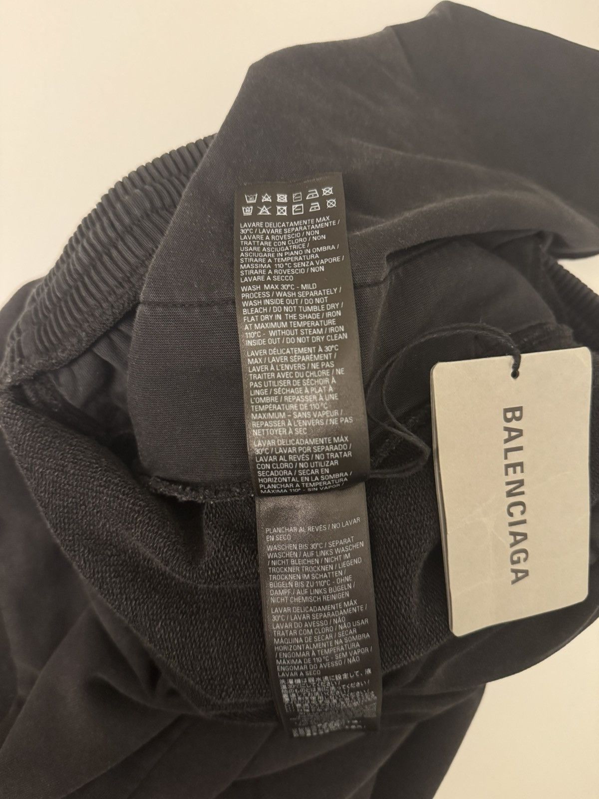 Balenciaga Balenciaga Hybrid 50/50 Half Sweatpants & Half Denim Jeans Size US 32 / EU 48 - 5 Thumbnail
