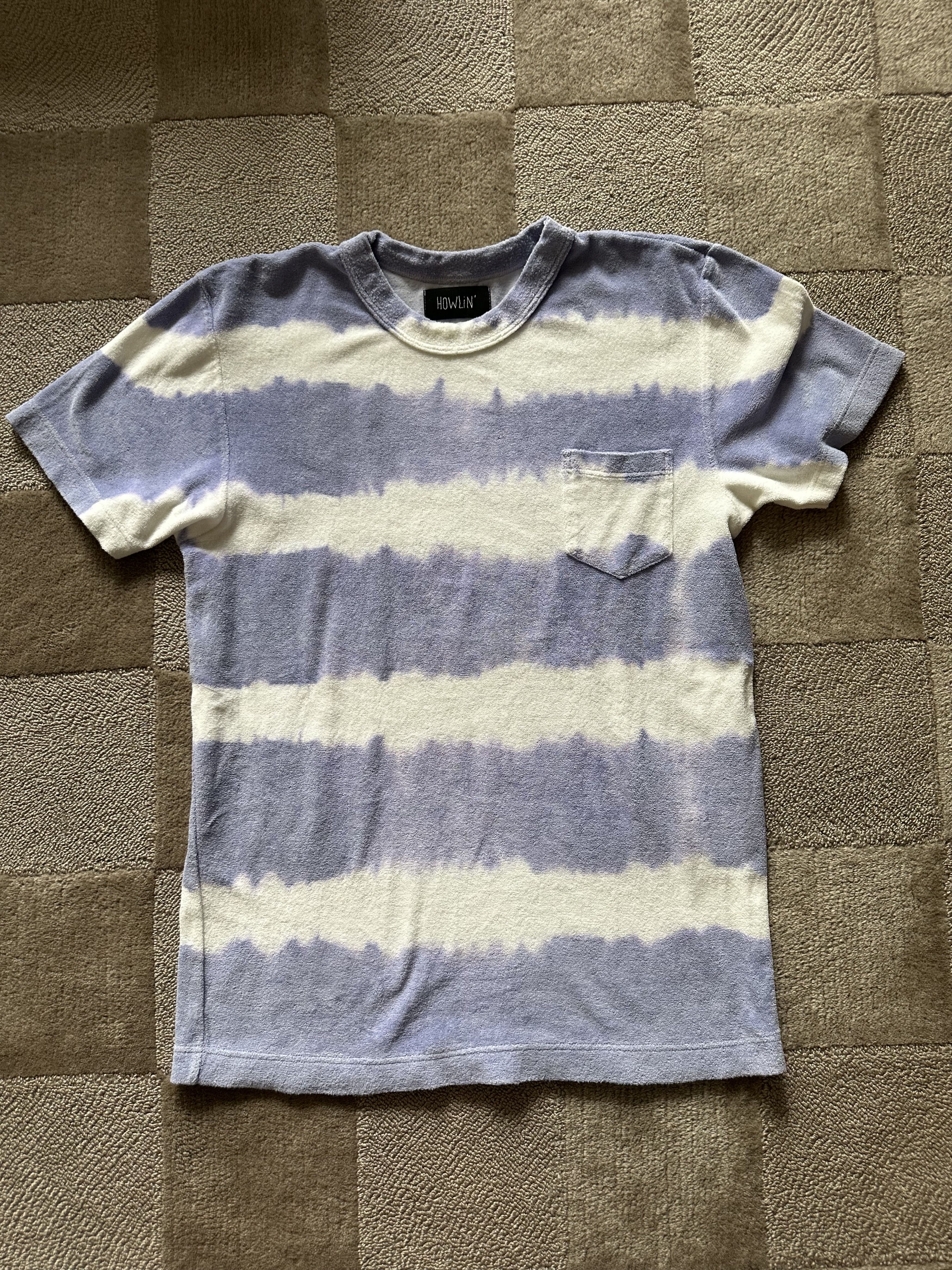 Howlin' Howlin’ Belgium Made Tie-Dye Terry T-Shirt (Small) Size US S / EU 44-46 / 1 - 1 Thumbnail