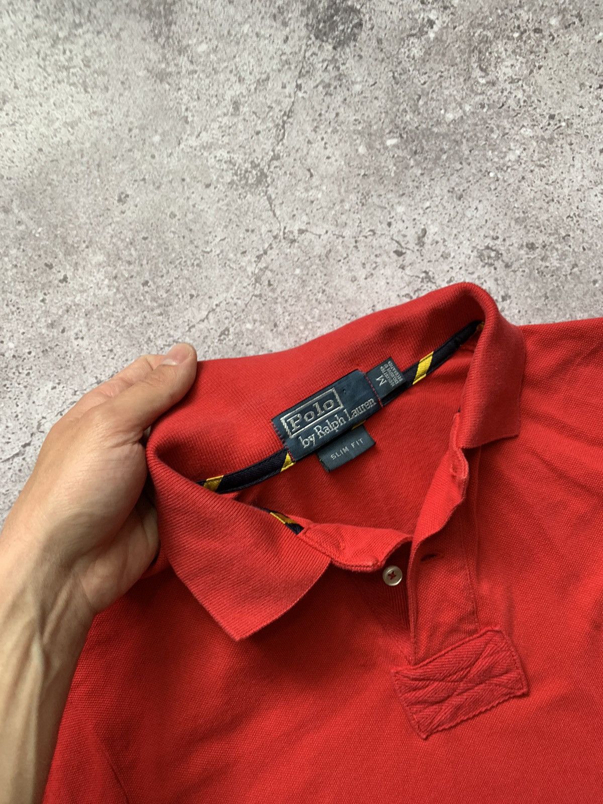 Polo Ralph Lauren × Vintage Vintage Polo Ralph Lauren Big Pony #3 Rugby Shirt 90’s Size US M / EU 48-50 / 2 - 4 Thumbnail