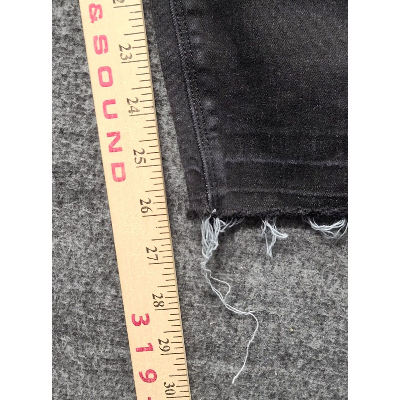 Spanx Spanx Jeans Womens M Skinny Fit Shapewear Ankle High Rise Mom Distressed Black Size 32" / US 10 / IT 46 - 5 Thumbnail