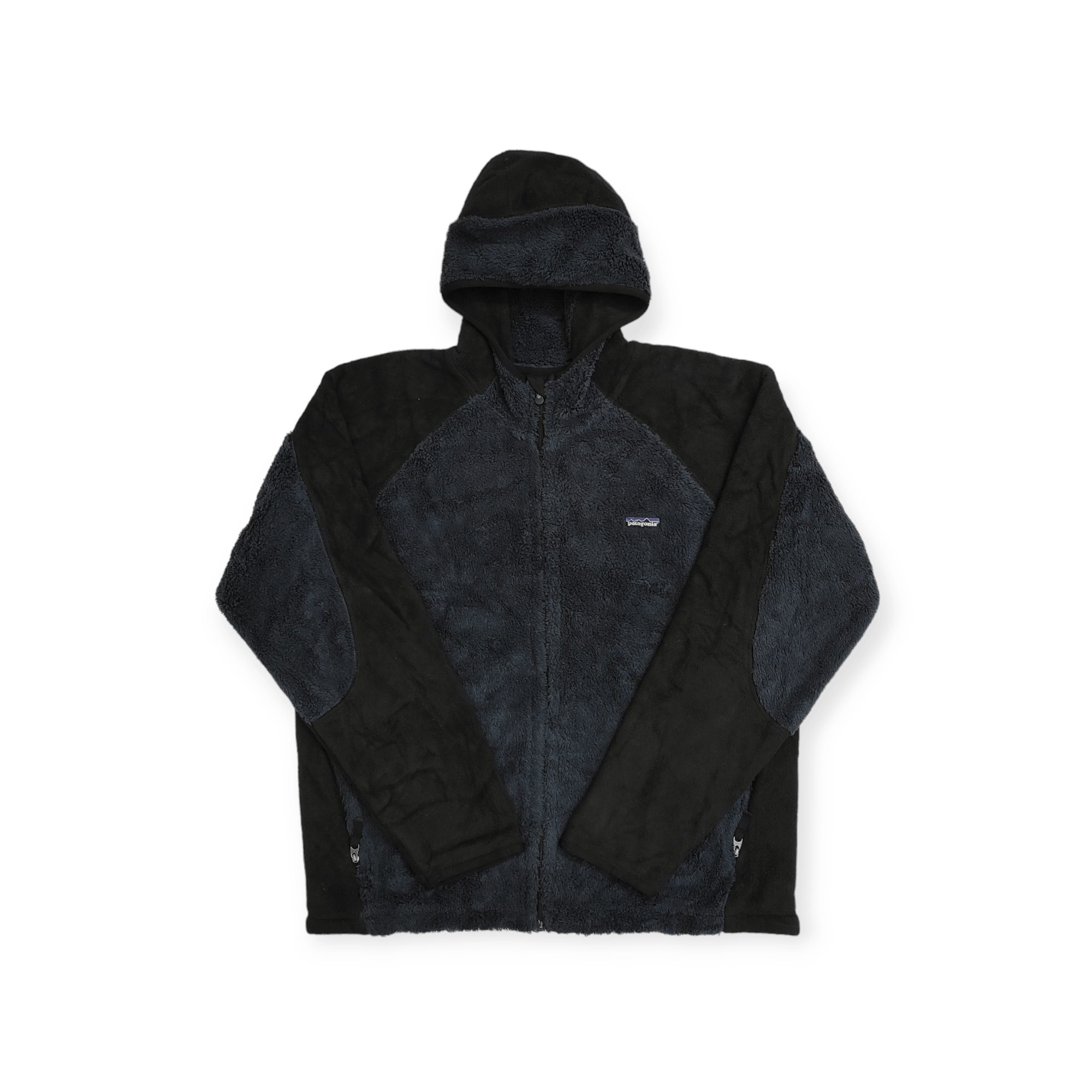 Patagonia Archive 00s PATAGONIA SYNCHILLA FLEECE BOA HOODIE JACKET Size US XL / EU 56 / 4 - 2 Thumbnail