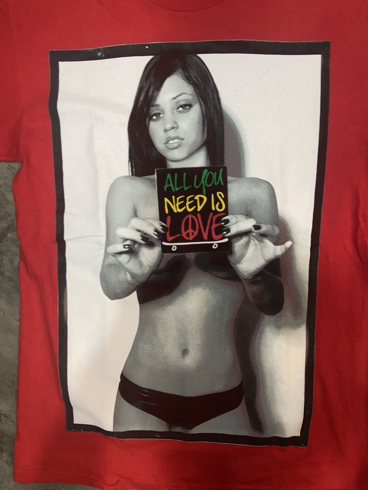 Powell Peralta × Vintage Rare Shirt Sk8Mafia Girl Photos Big Print Shirt Size US M / EU 48-50 / 2 - 2 Thumbnail