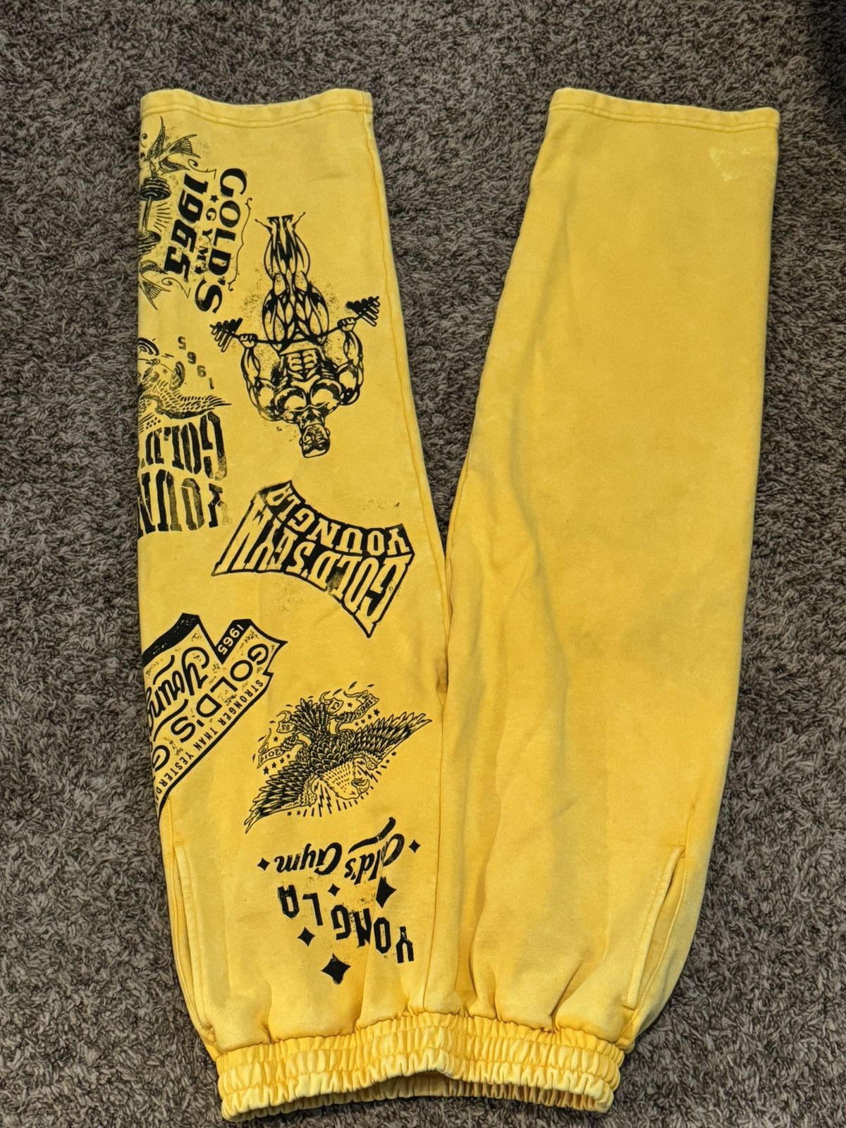 YoungLA Young LA / Golds Gym sweats Size US 30 / EU 46 - 1 Thumbnail