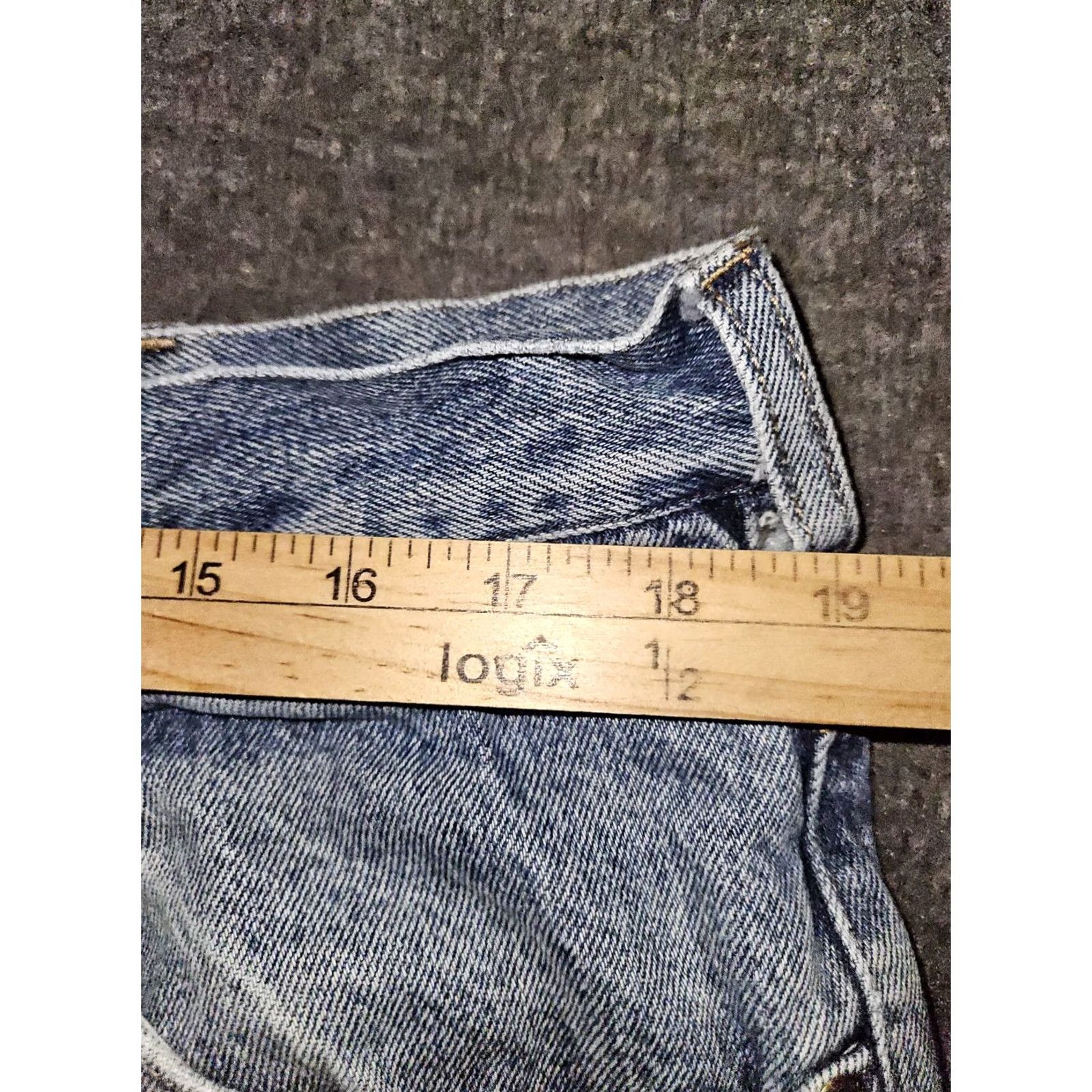 Vintage VINTAGE Cabela's Jeans Men 38x30 Blue Denim Lined High Rise Distressed Regular Rise 90s Outdoors Mens Jeans Size US 38 / EU 54 - 3 Thumbnail