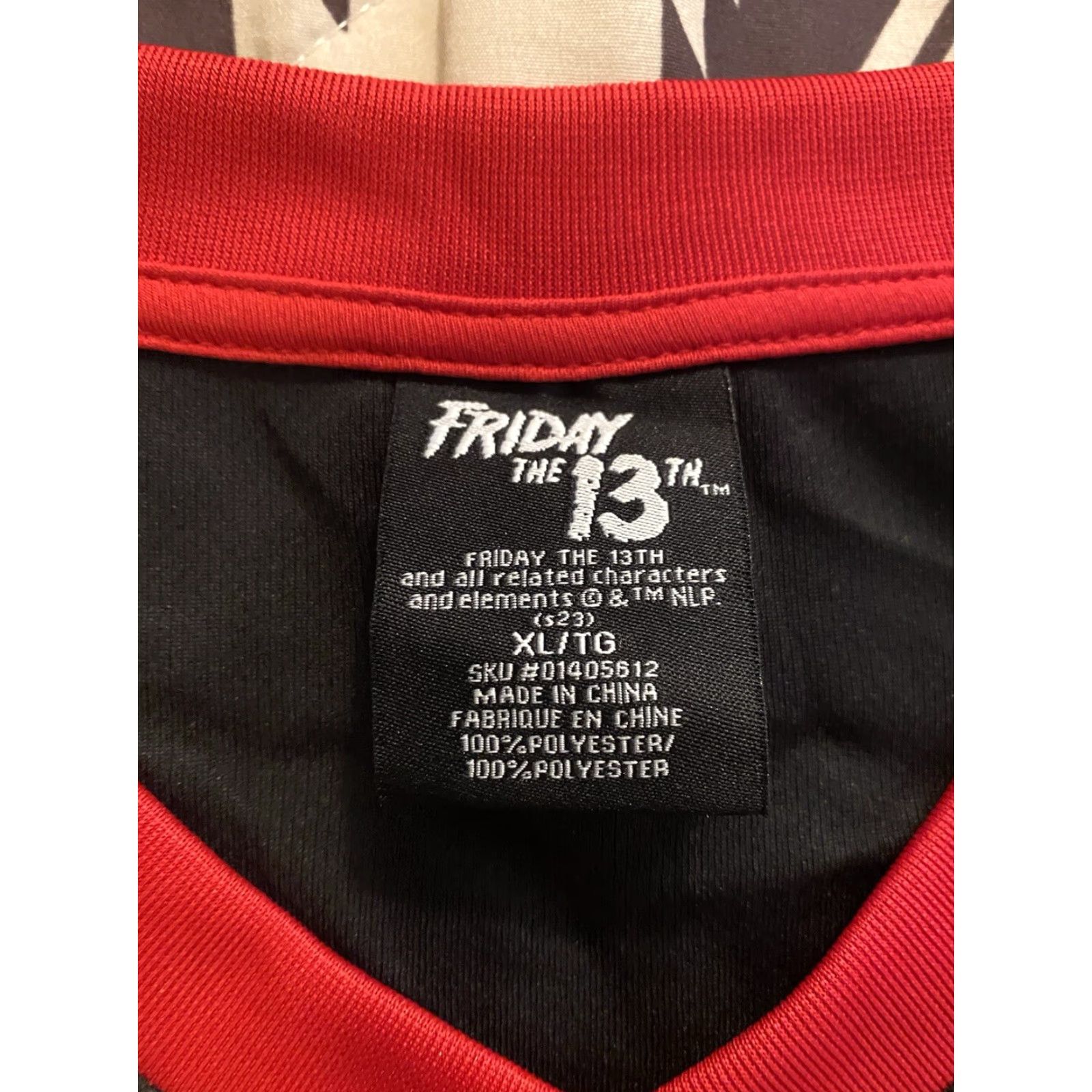 Vintage Friday The 13th Jason Voorhees Hockey Jersey Embroidered Men’s Size XL Size US XL / EU 56 / 4 - 4 Thumbnail