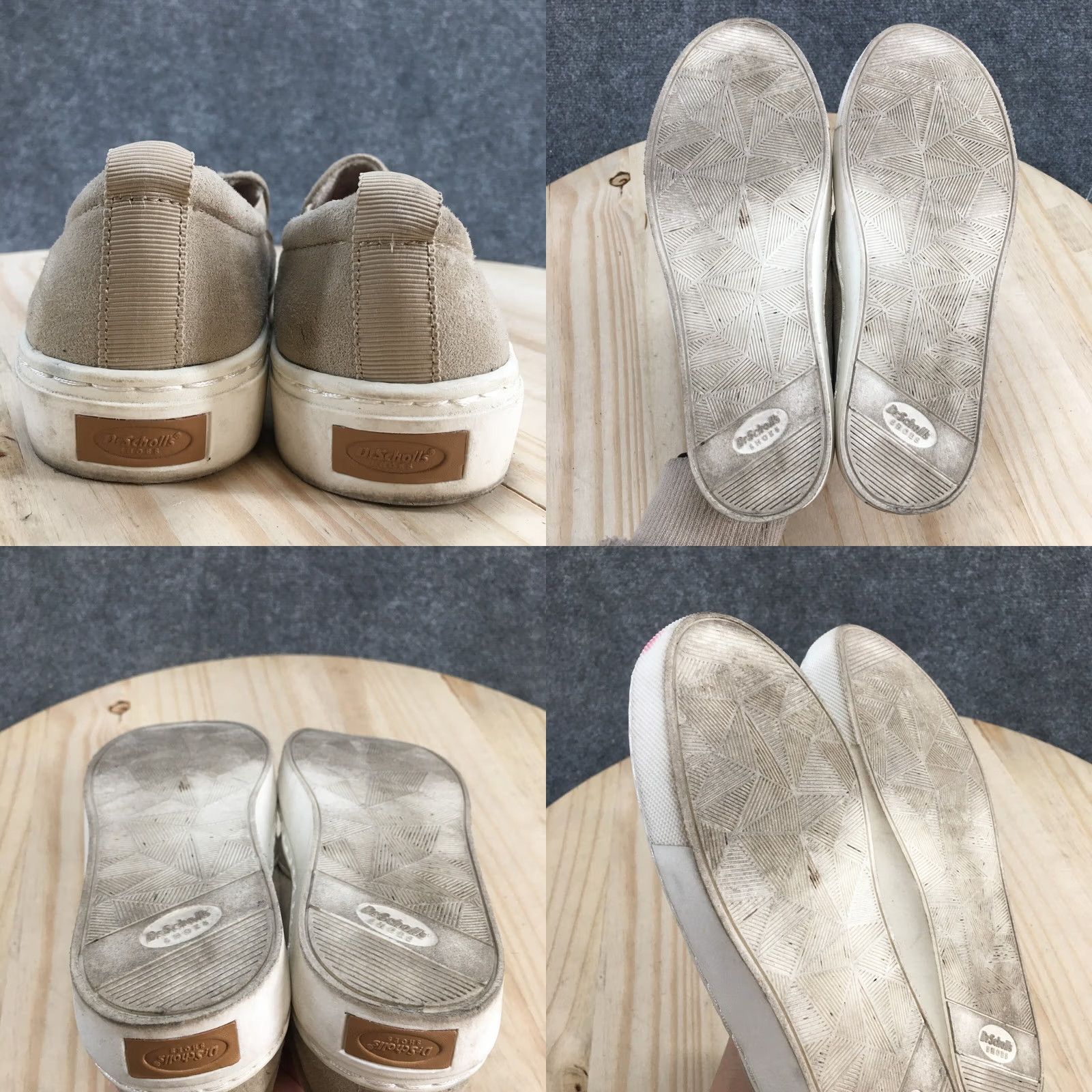 Vintage Dr. Scholl’s Slip On Loafers Womens 6 M Brown Fabric Casual Comfort Sneaker Shoes Size US 6 / IT 36 - 9 Thumbnail