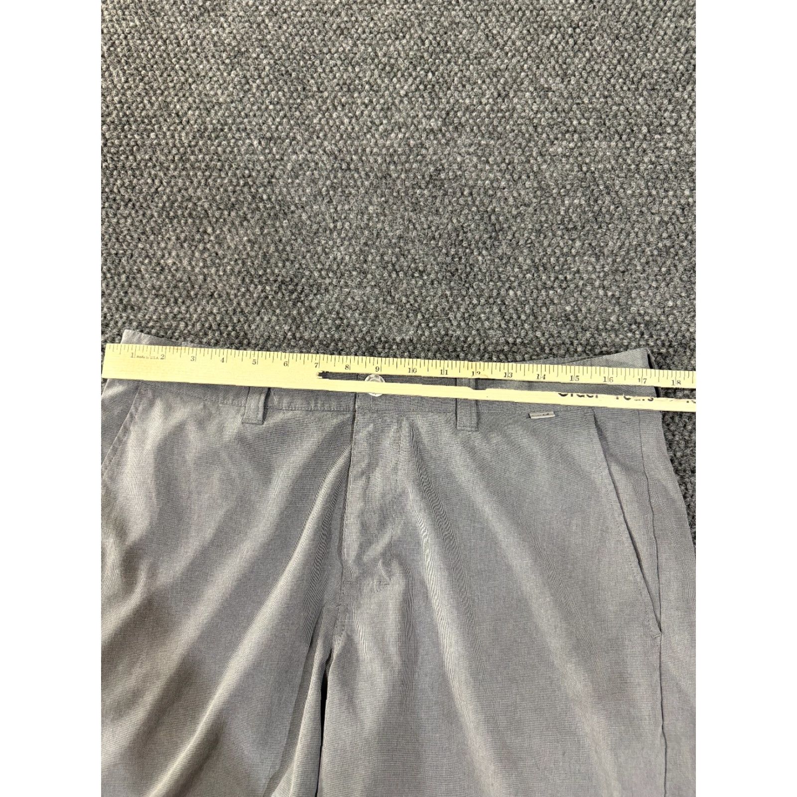 TravisMathew Travis Mathew Shorts Mens 34 Gray Golf Casual Stretch Chino Performance Size US 34 / EU 50 - 5 Thumbnail