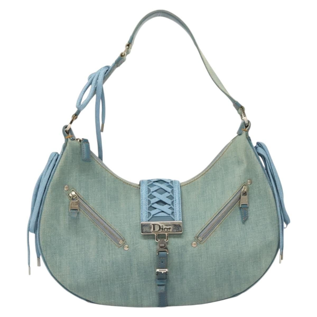 Dior Christian Dior Vintage Admit It Zip Hobo Canvas Size ONE SIZE - 1 Thumbnail
