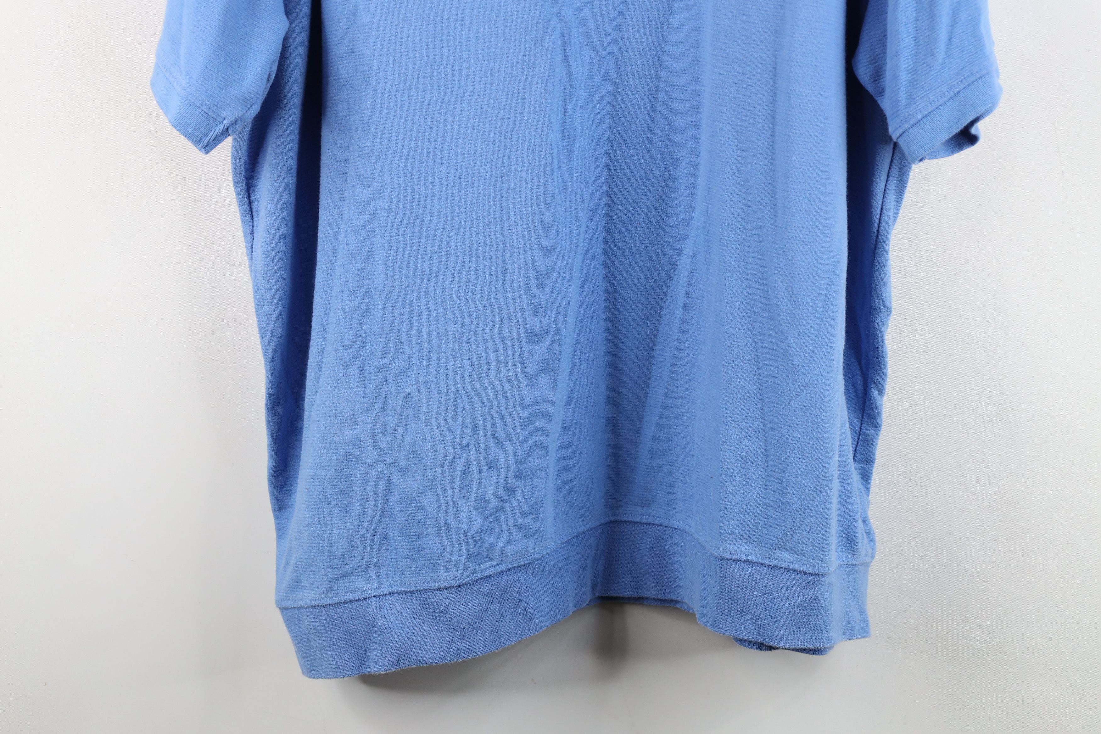 Vintage Vintage 90s Y2K Streetwear Collared Polo Carolina Blue Size US XL / EU 56 / 4 - 14 Thumbnail