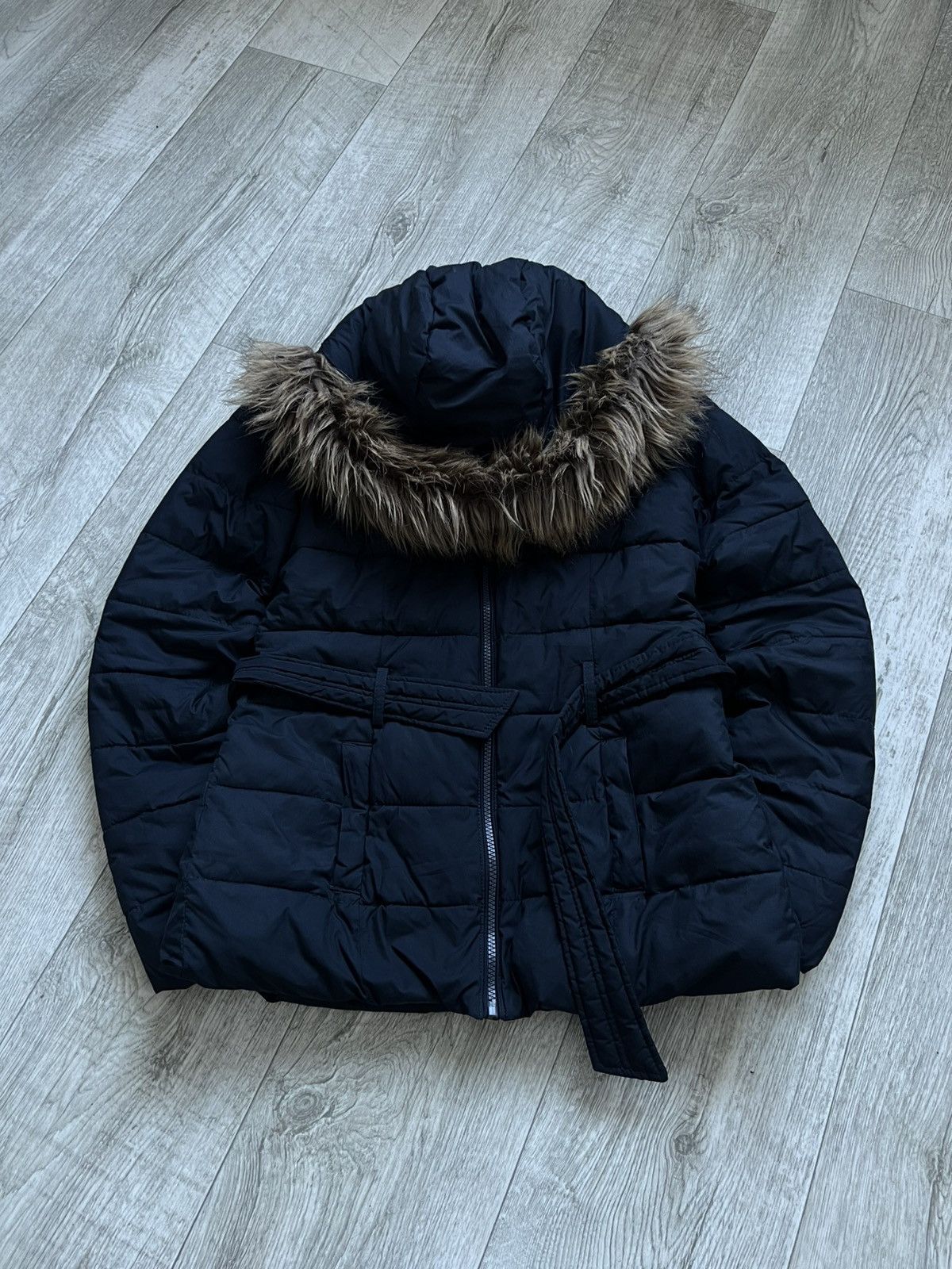 Hysteric Glamour Crazy Faux Fur Y2k Ski Down Jacket Hollister If Six Was Nine Size XS / US 0-2 / IT 36-38 - 6 Thumbnail