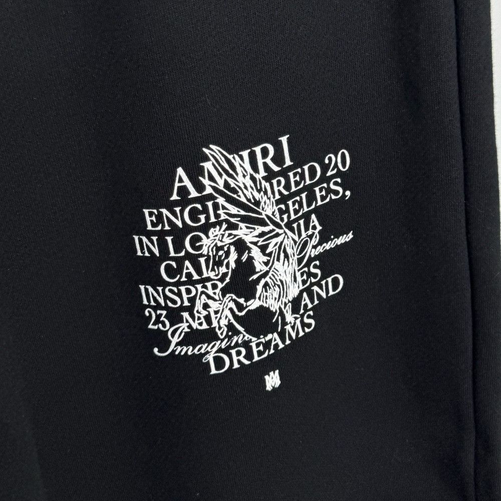 Amiri Amiri Precious Memories Sweatpants Black Men’s Size XXL Size US 40 / EU 56 - 4 Thumbnail