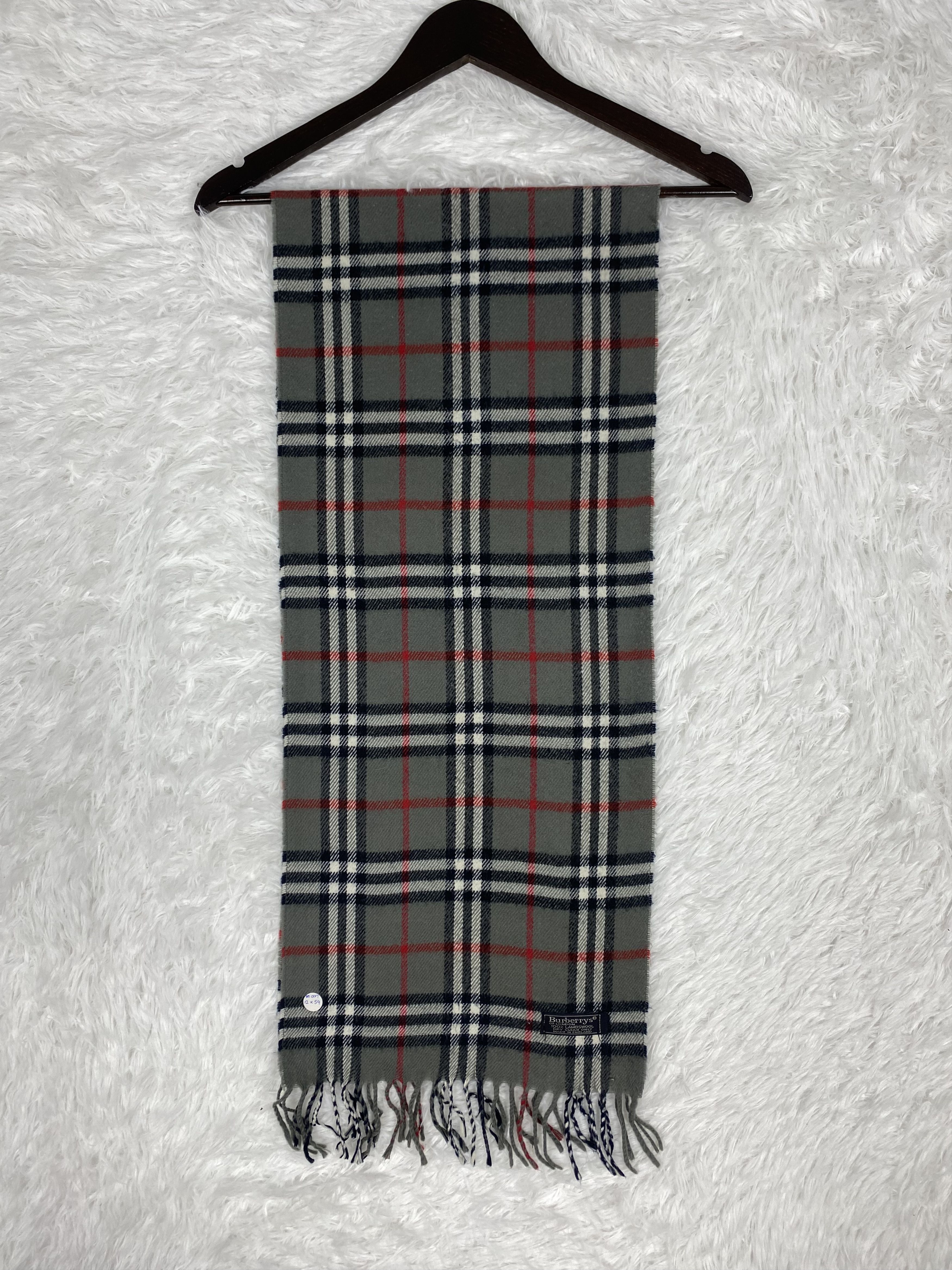 Burberry Vintage Burberry Scarf / Muffler Neckwear PM0017 Size ONE SIZE - 5 Thumbnail