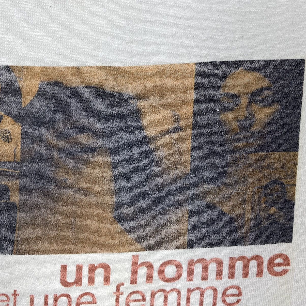 Vintage VINTAGE A MAN AND A WOMAN FRANCE CLASSIC ROMANCE DRAMA TEE Size US S / EU 44-46 / 1 - 5 Thumbnail