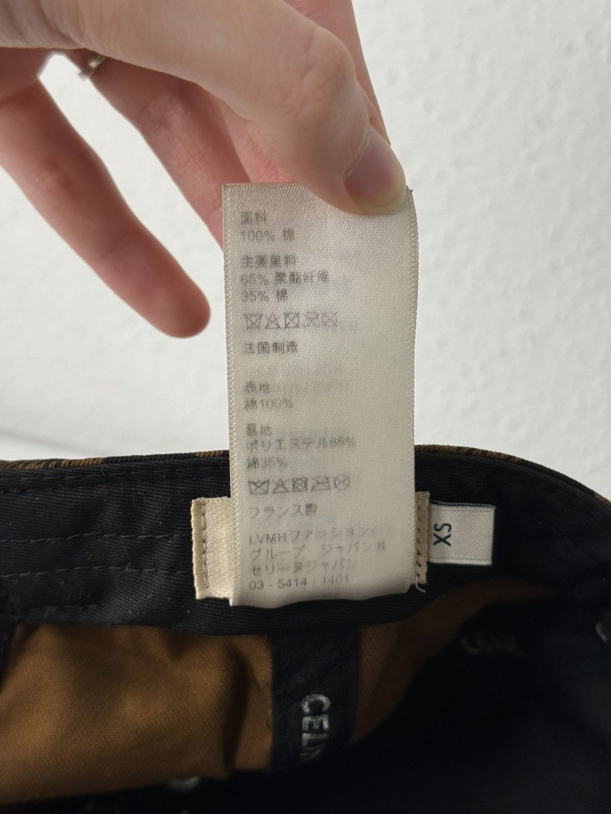 Celine CELINE Triomphe Monogram Baseball Cap size XS Size ONE SIZE - 8 Thumbnail