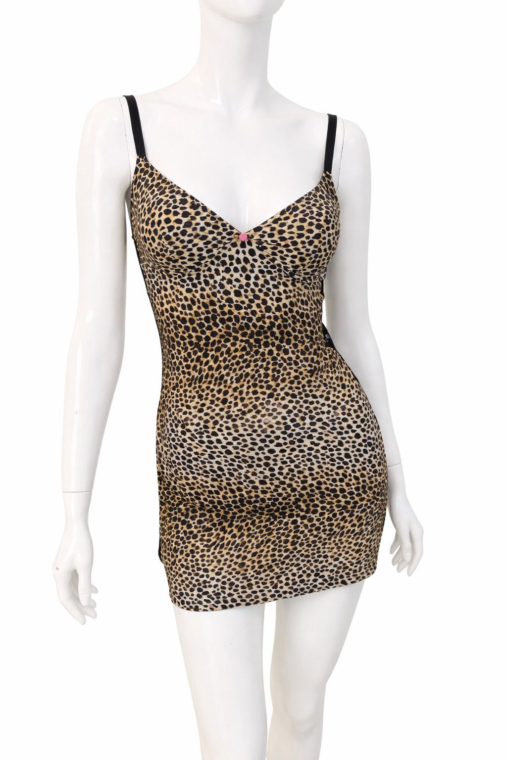 Dolce & Gabbana Dolce & Gabbana Leopard Print Mesh Transparent Dress D&G Size M / US 6-8 / IT 42-44 - 4 Thumbnail
